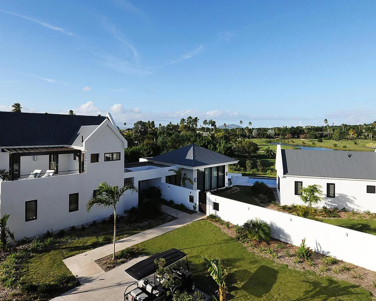 Property building in Four Seasons Resort Nevis