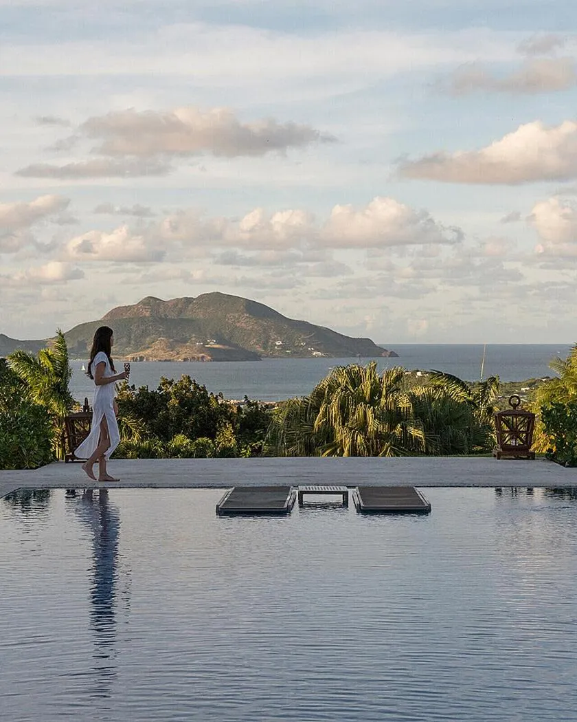 Pool view in Four Seasons Resort Nevis