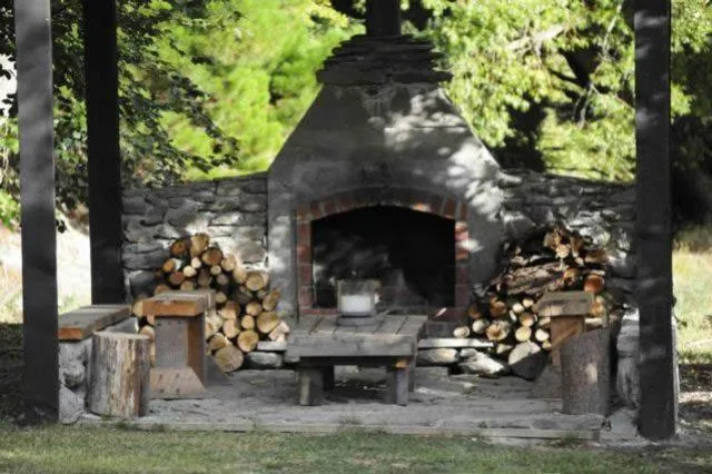 Garden in Waiorau Homestead