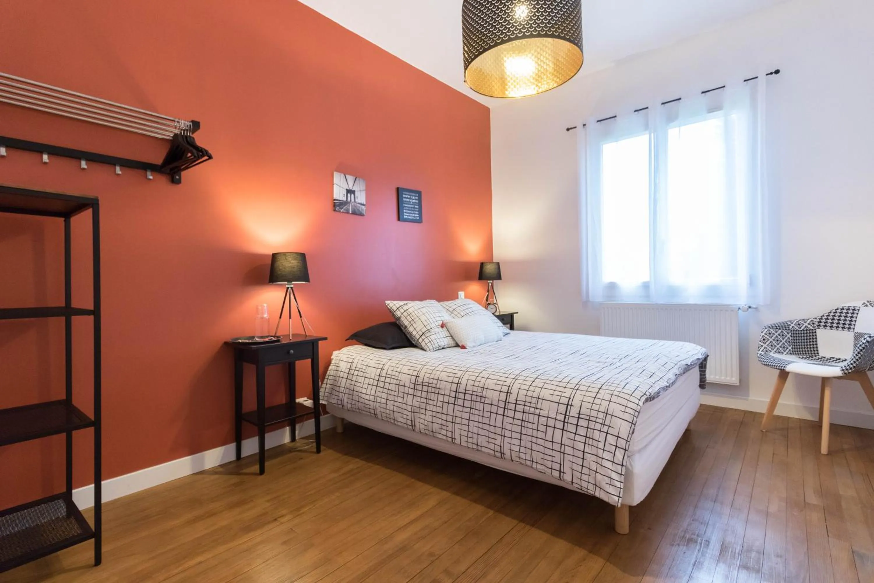 Bedroom, Bed in Chambres D'hôte Le Cèdre Bleu