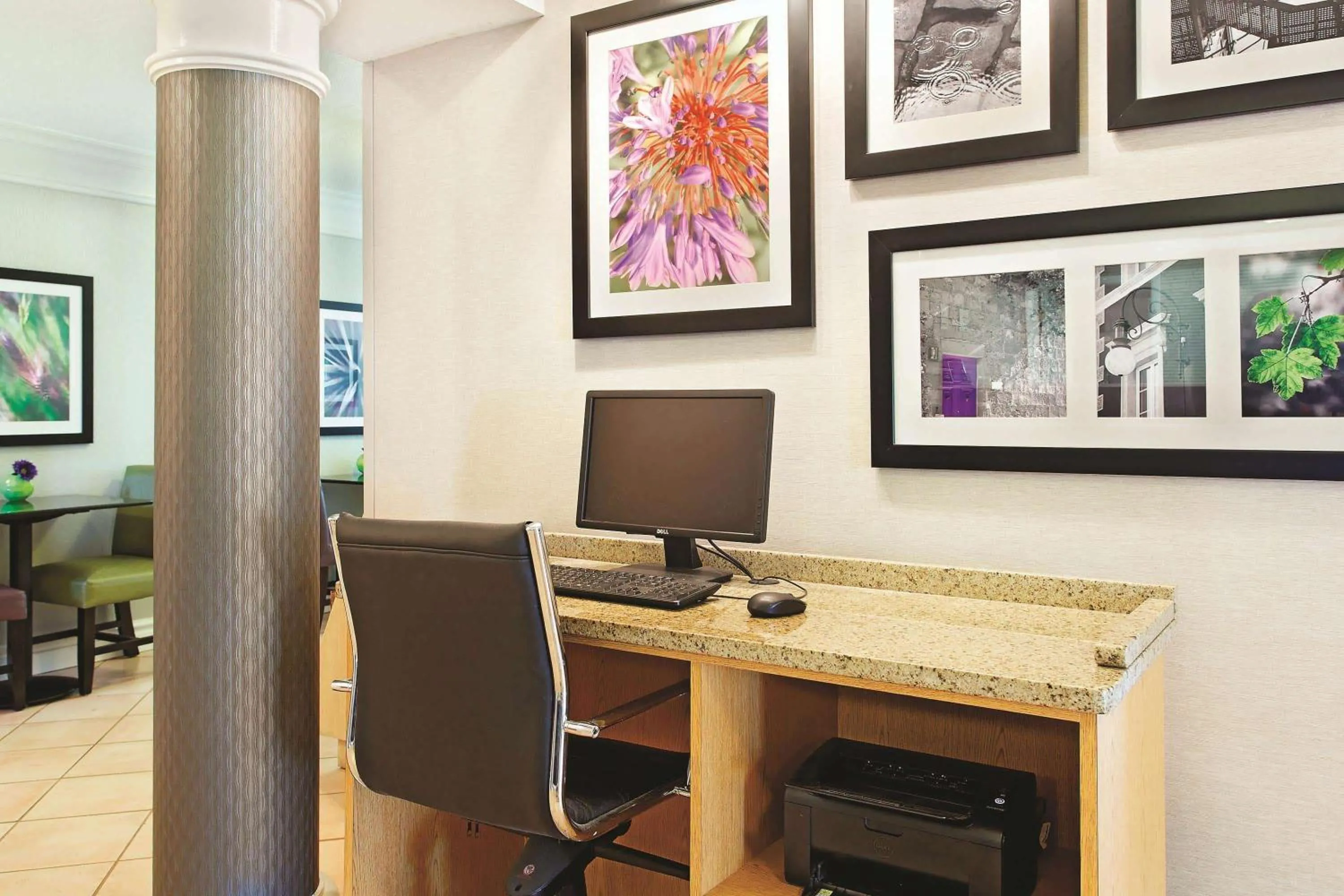 On site in La Quinta Inn by Wyndham Champaign