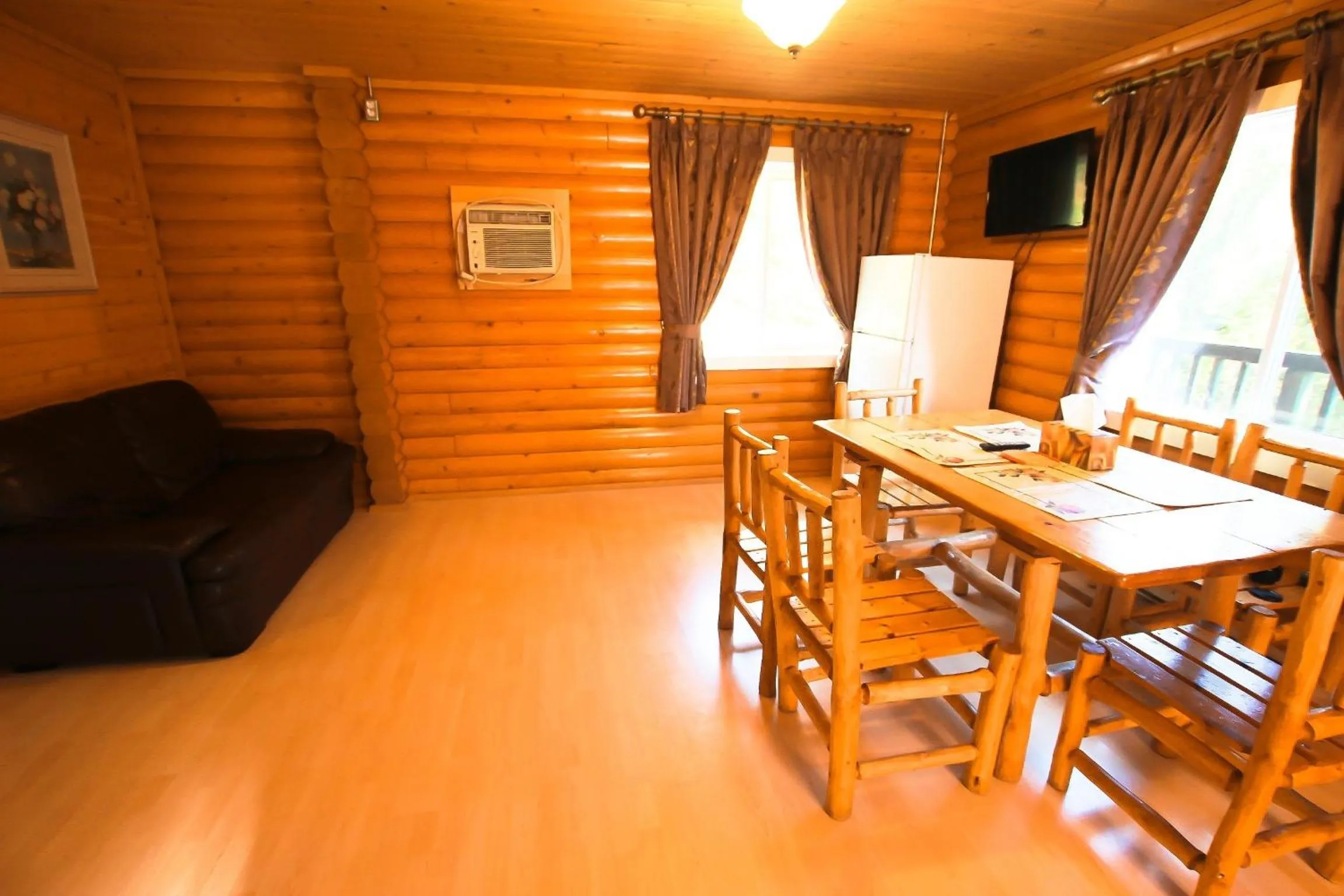 Seating area in Mt. Revelstoke Alpine Chalets