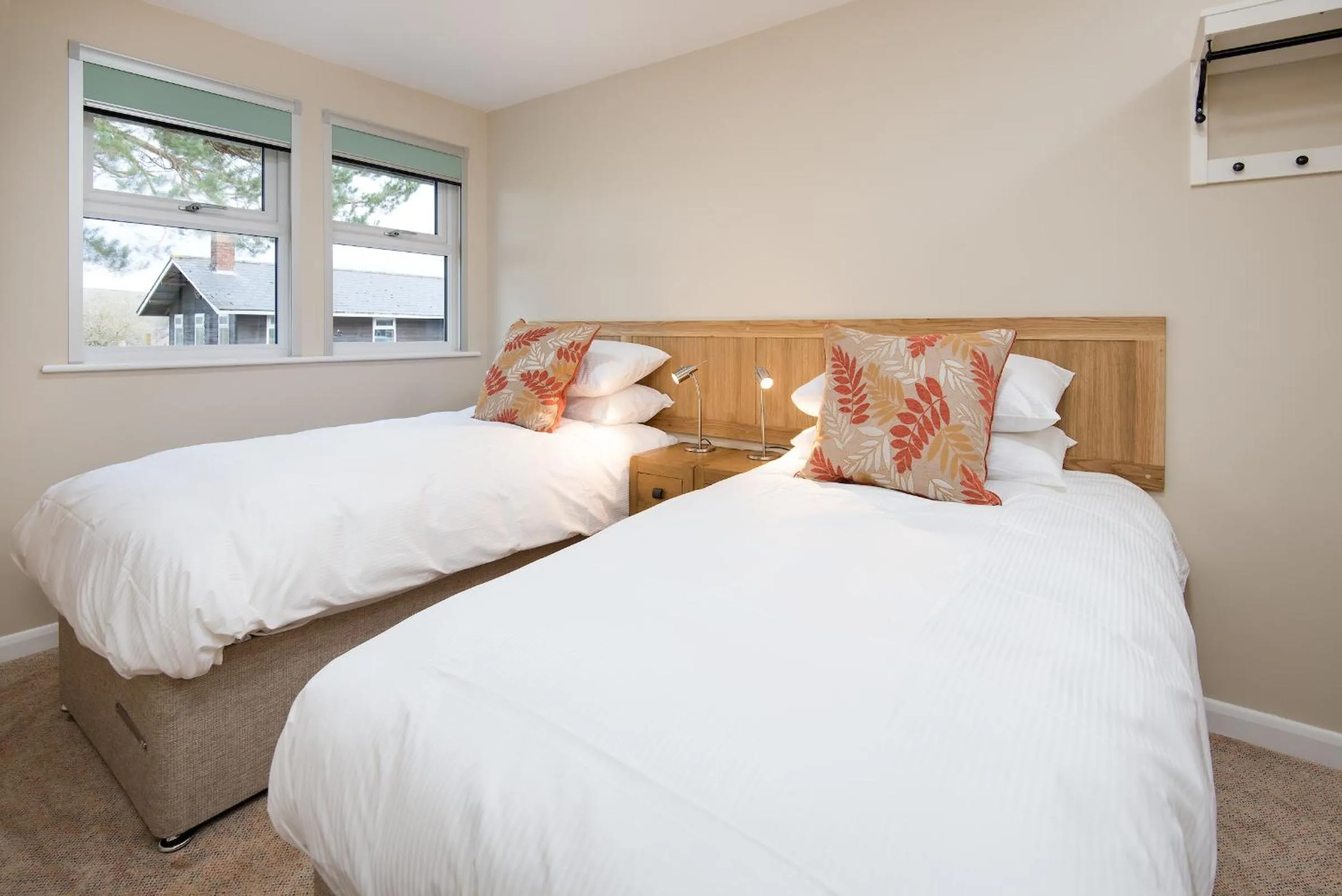 Bed in Brown Rigg Guest Rooms