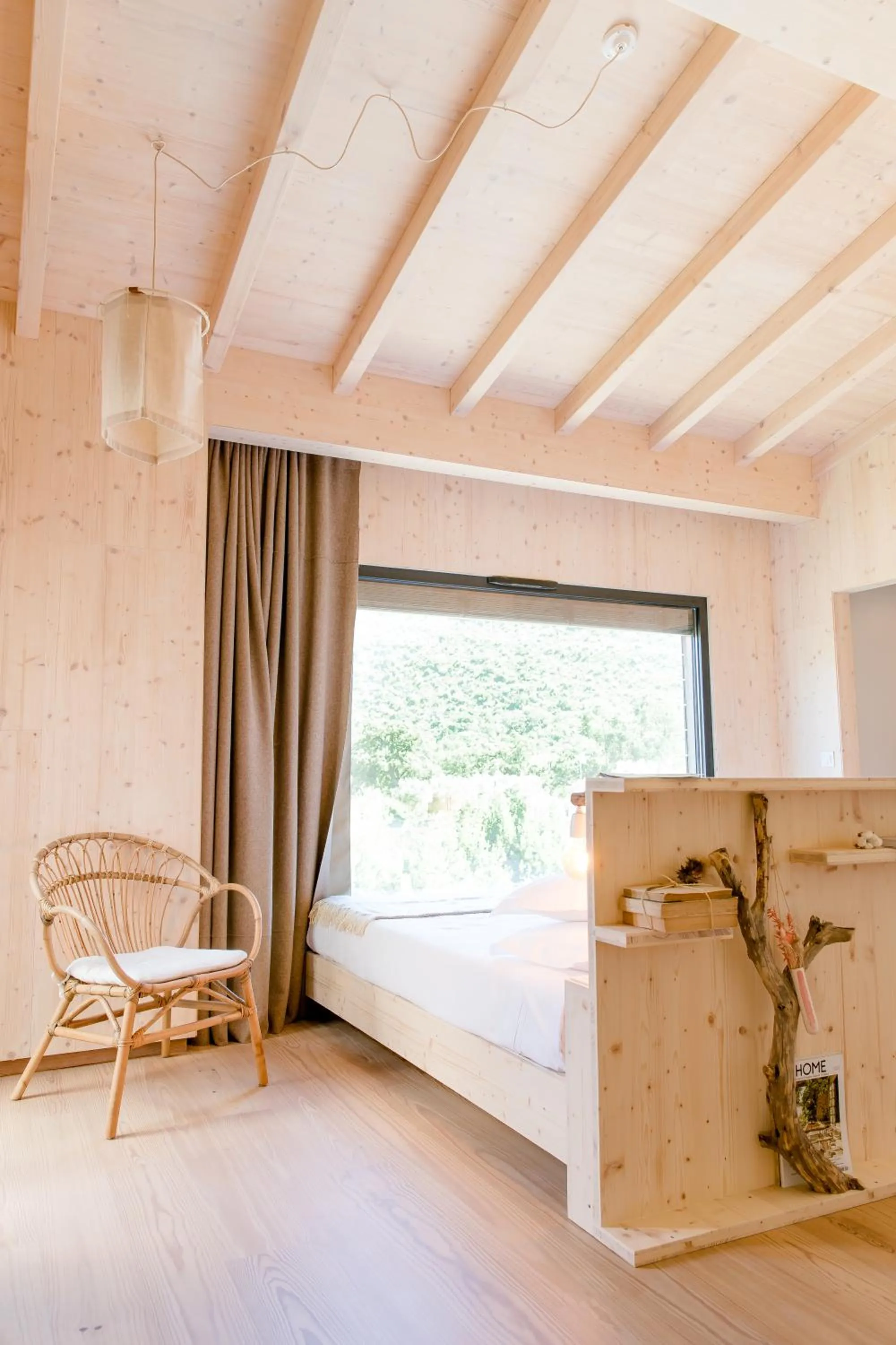 Bed in The Nest by Cooking and Nature