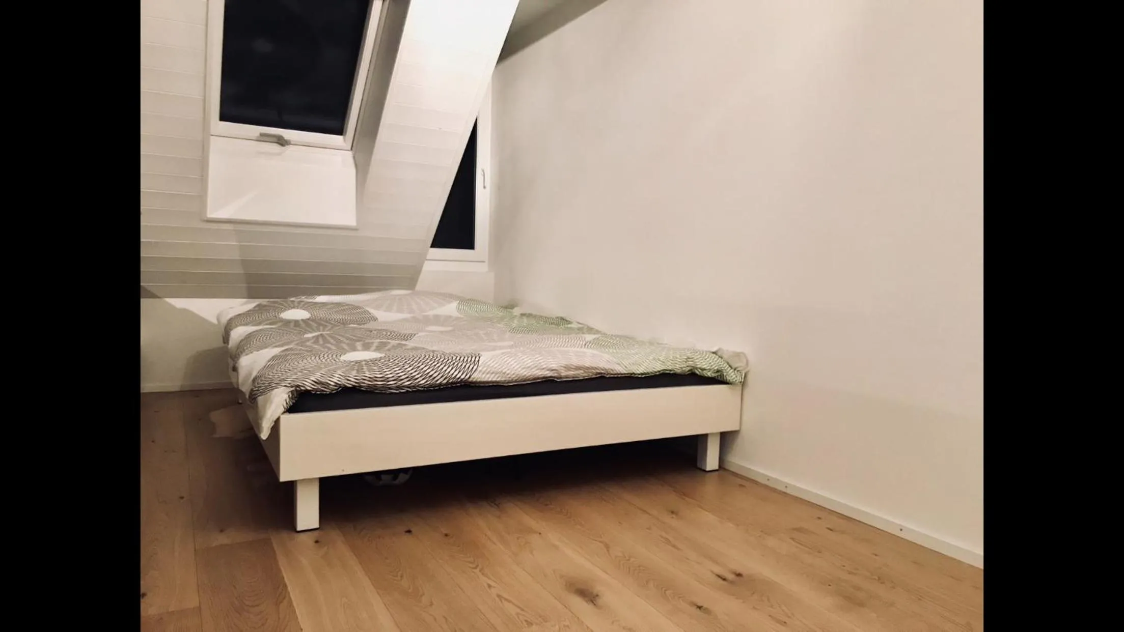 Bed in Luxury Penthouse Apartment