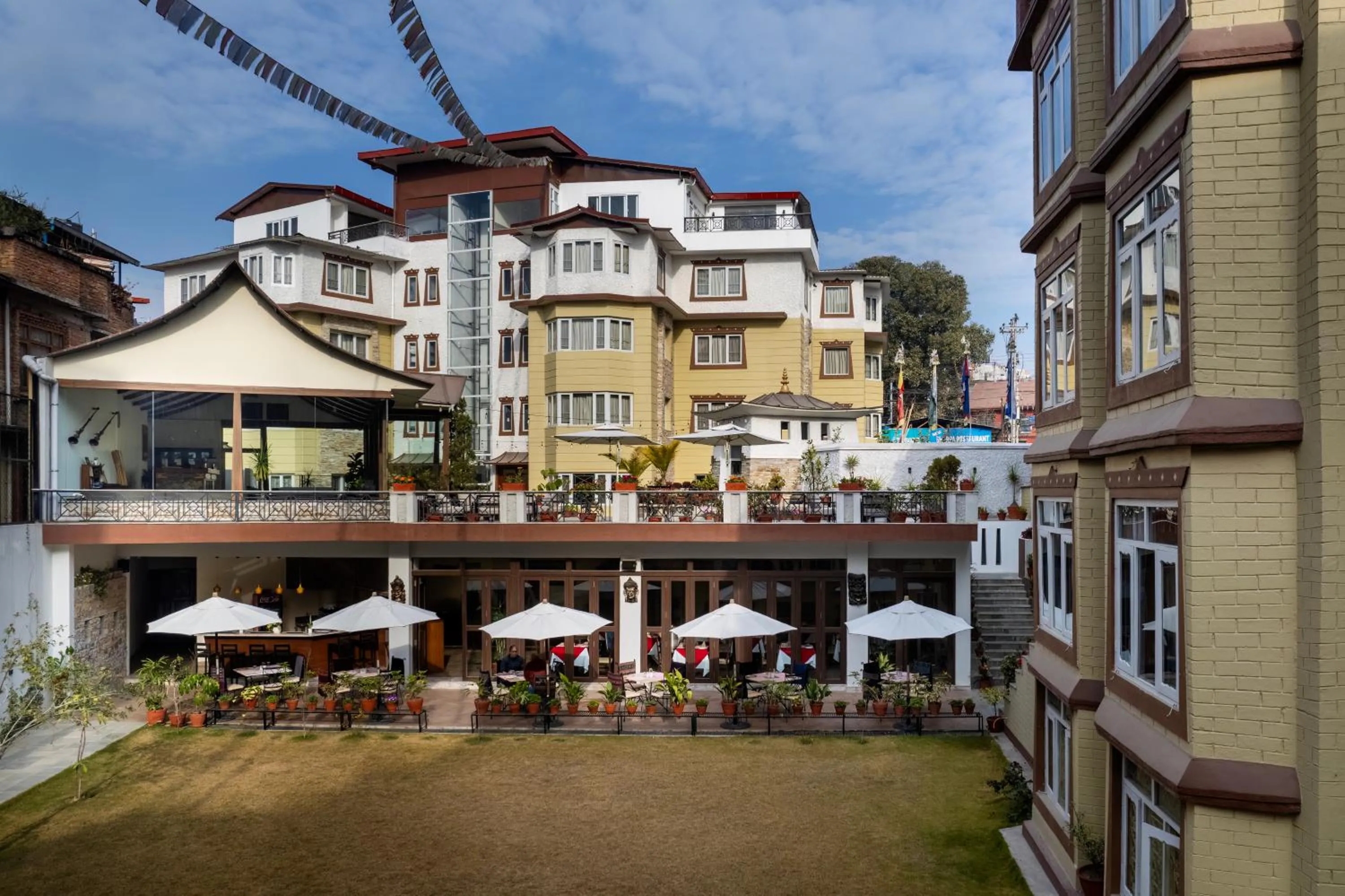 Property building in Shambaling Boutique Hotel