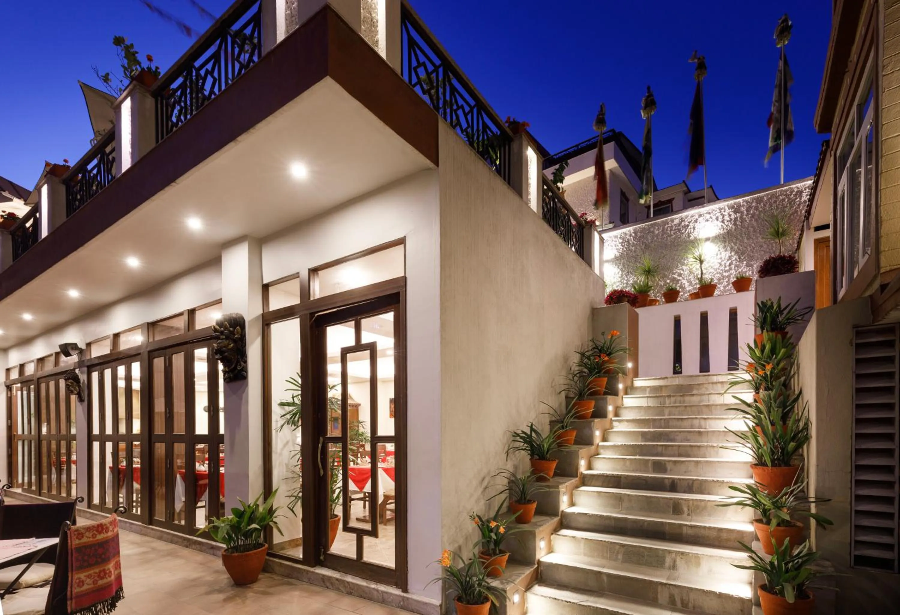 Facade/entrance in Shambaling Boutique Hotel