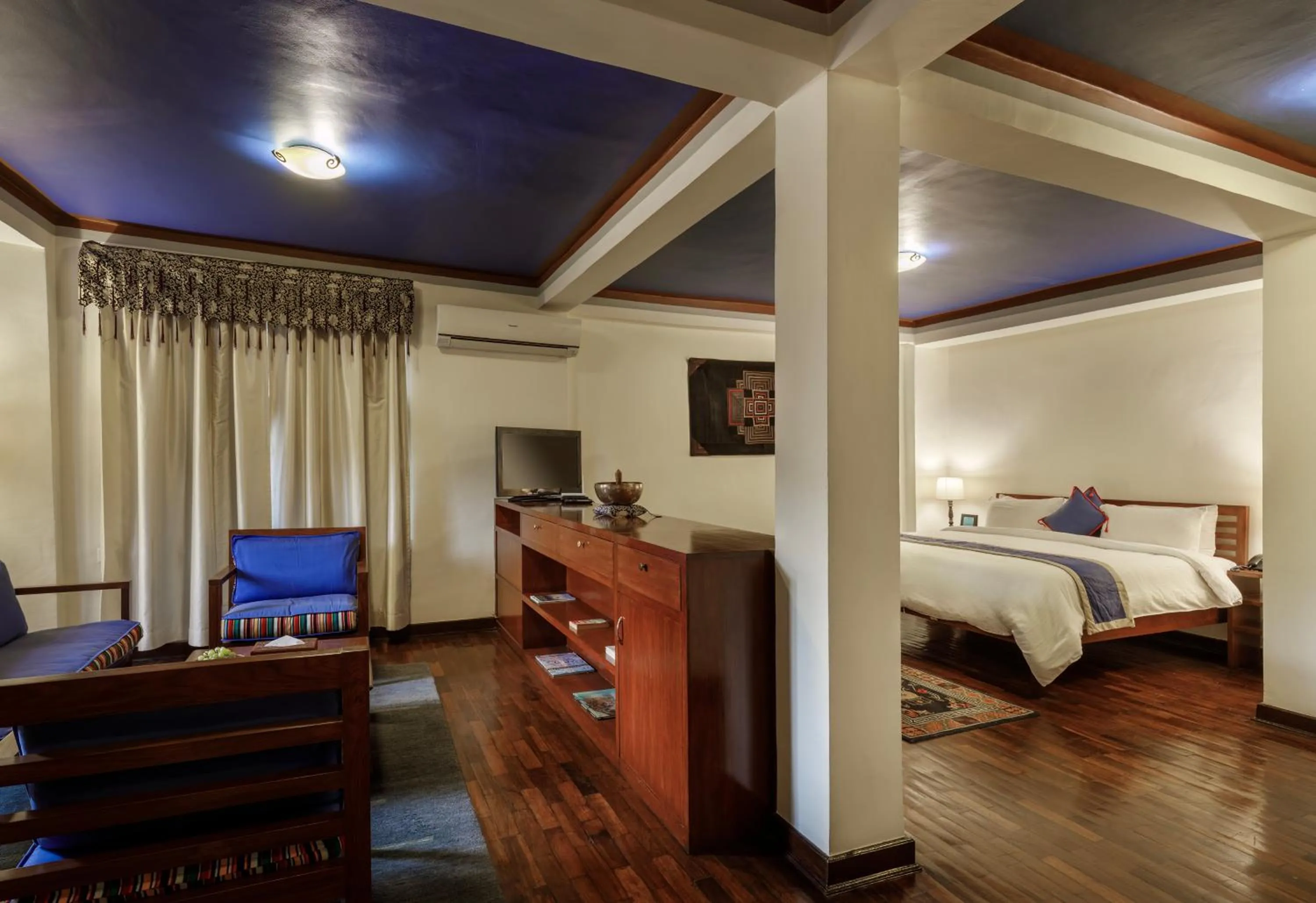 Bed in Shambaling Boutique Hotel