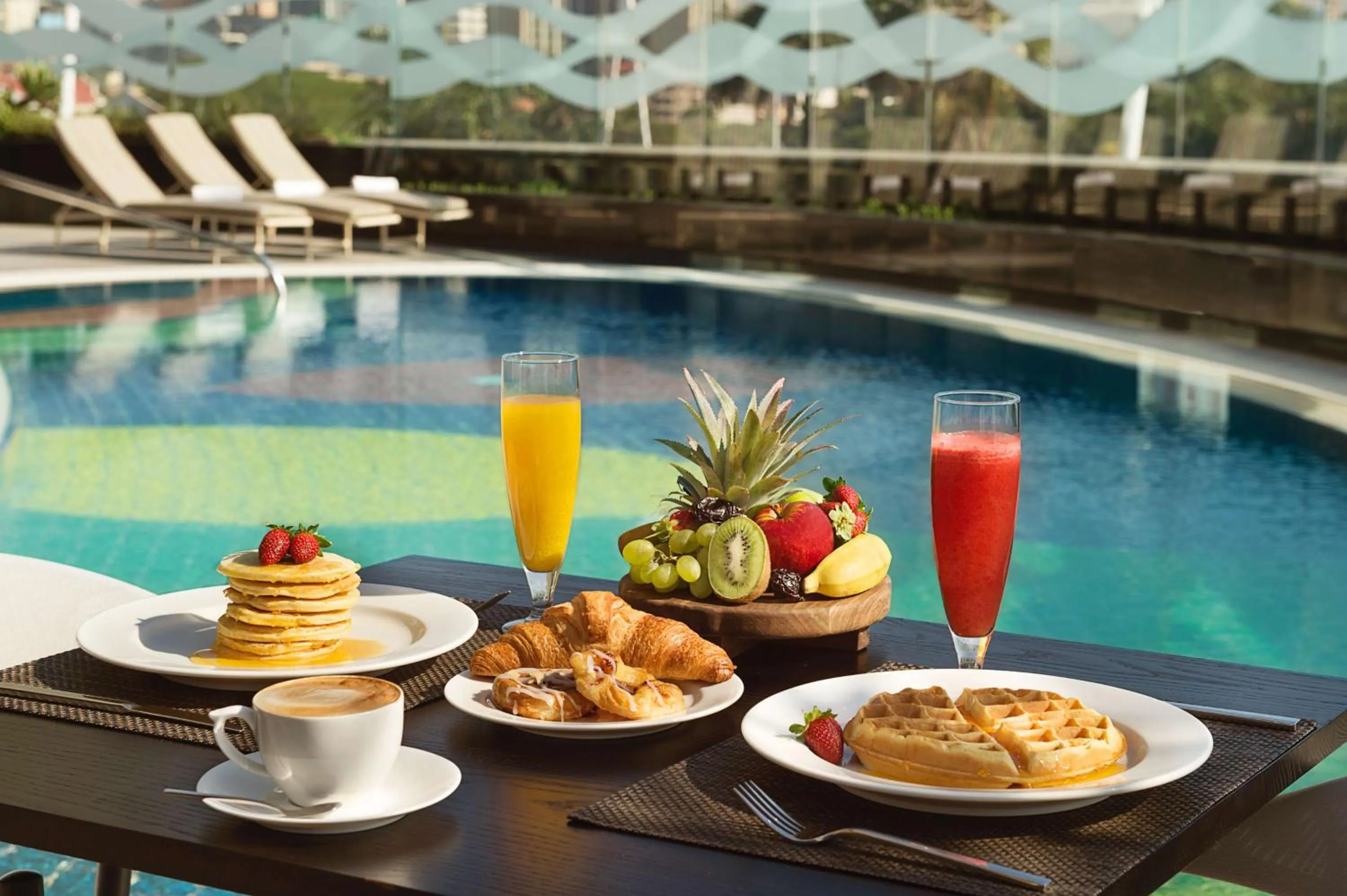 Breakfast in Hilton Durban