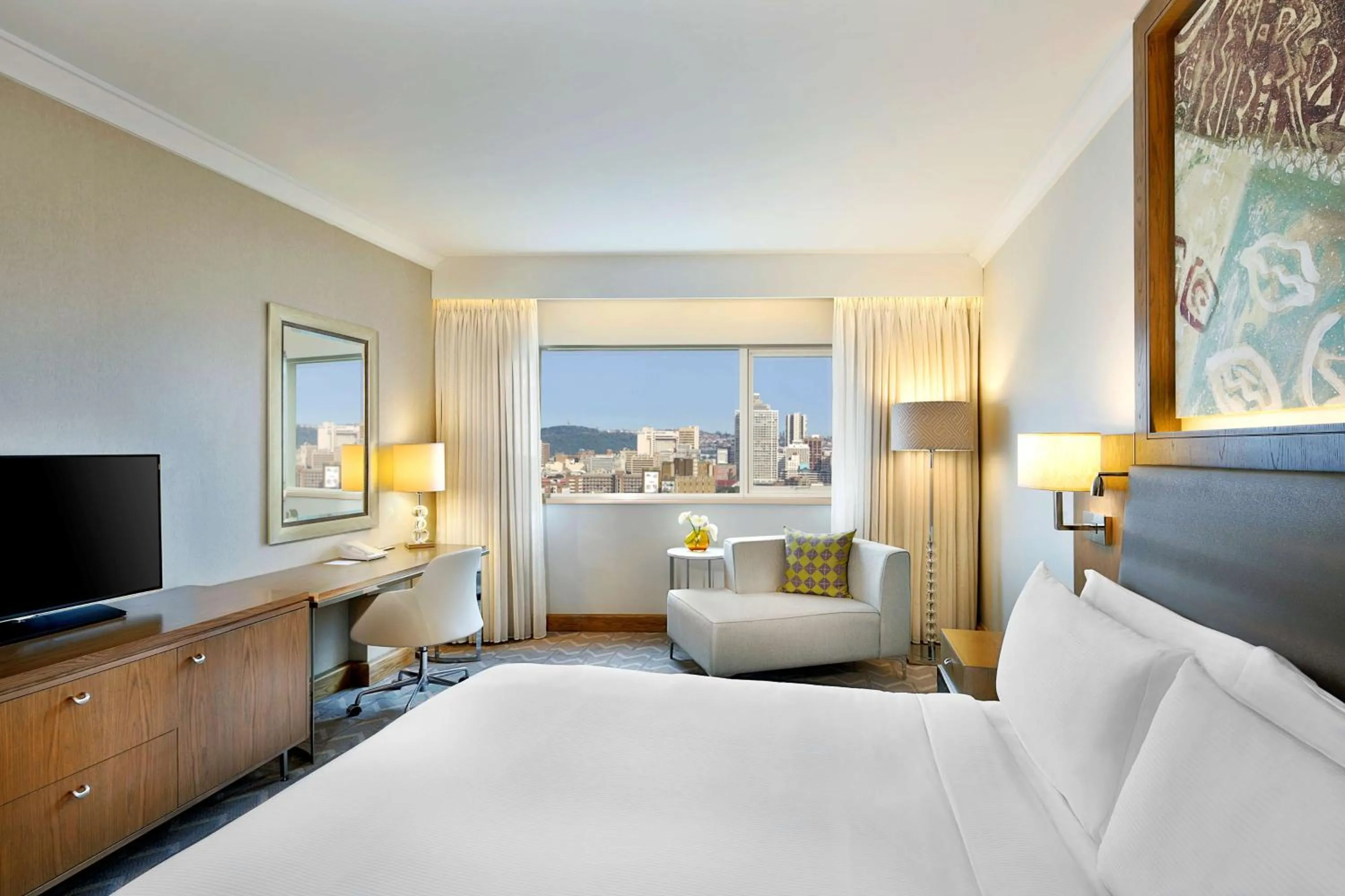 Bedroom in Hilton Durban