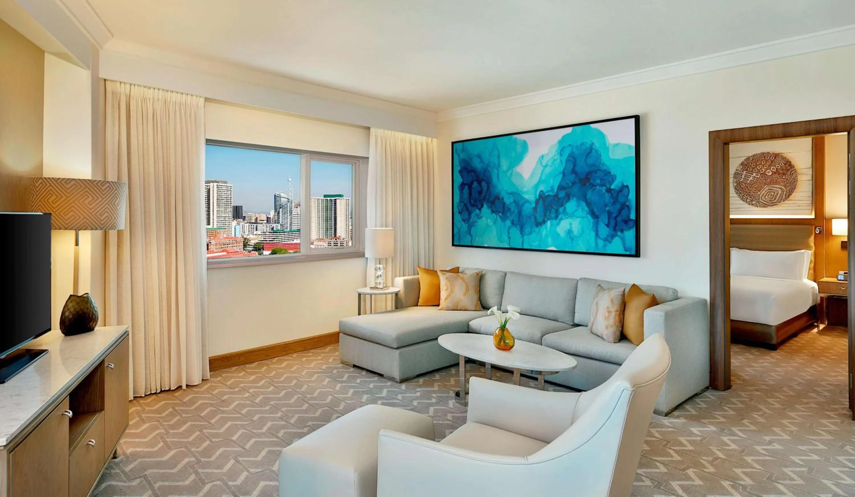 Bedroom in Hilton Durban