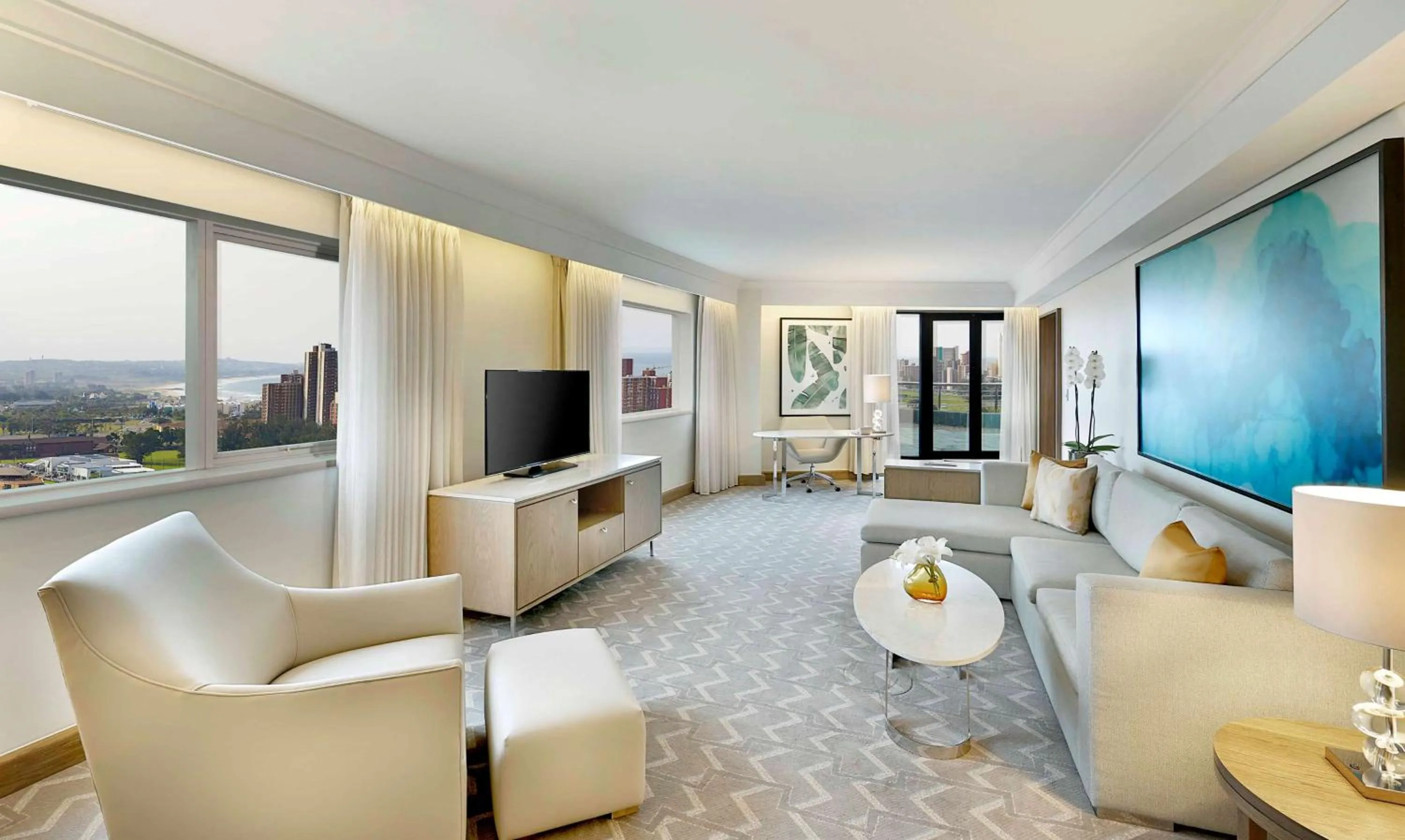 Living room in Hilton Durban