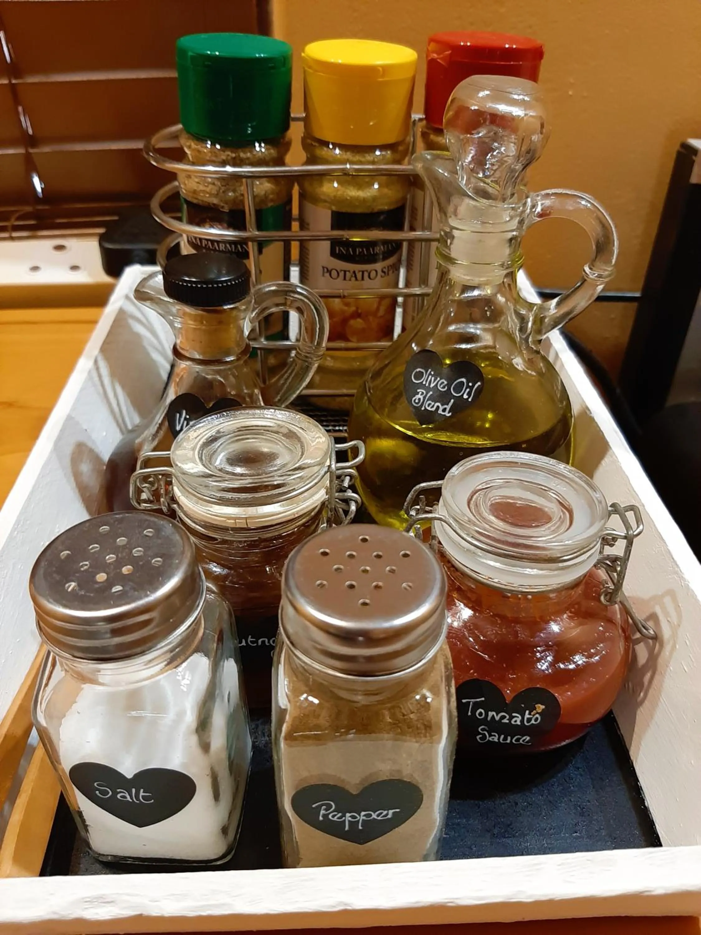 Food close-up in Raka Cottage