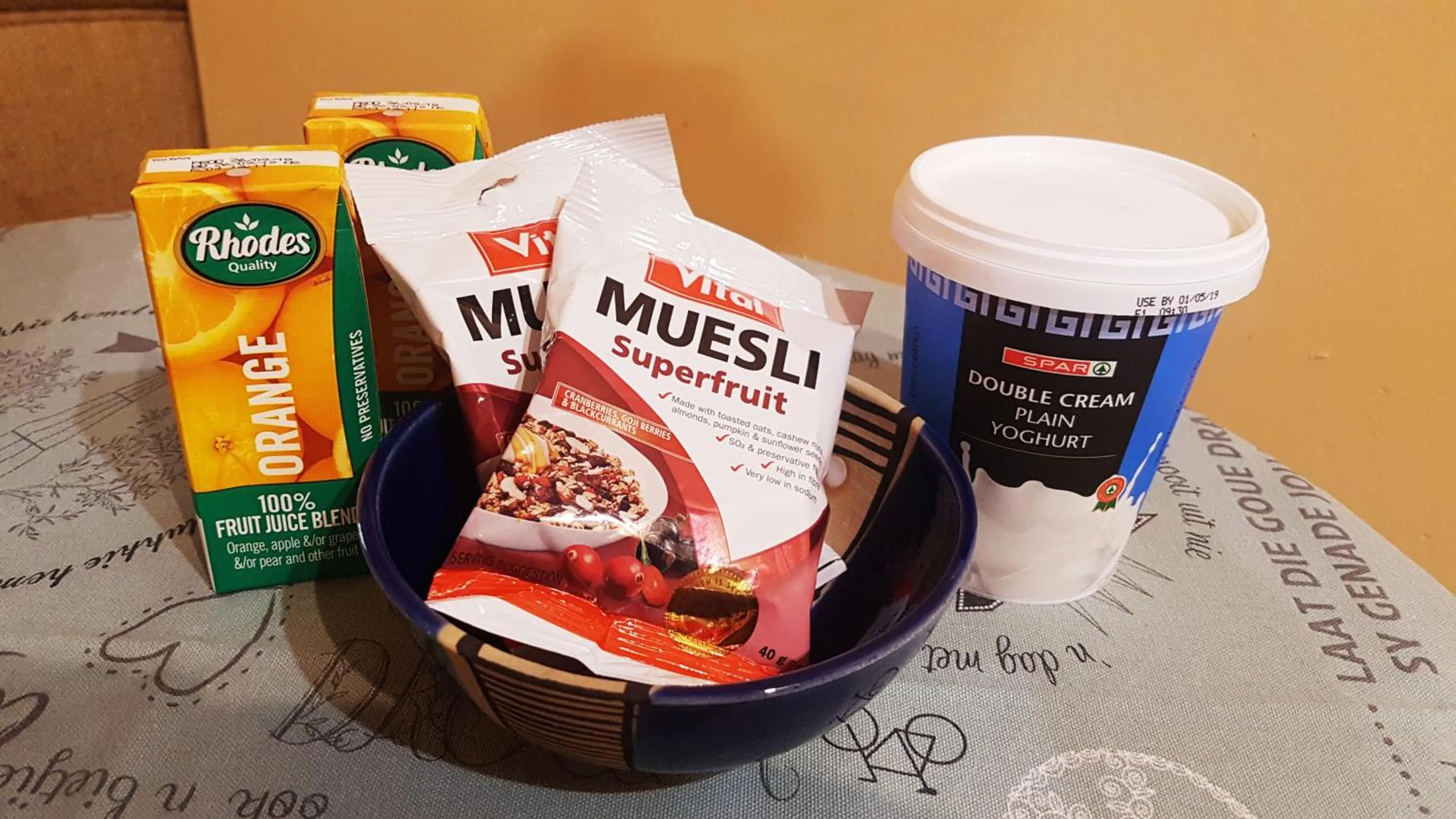 Food close-up in Raka Cottage