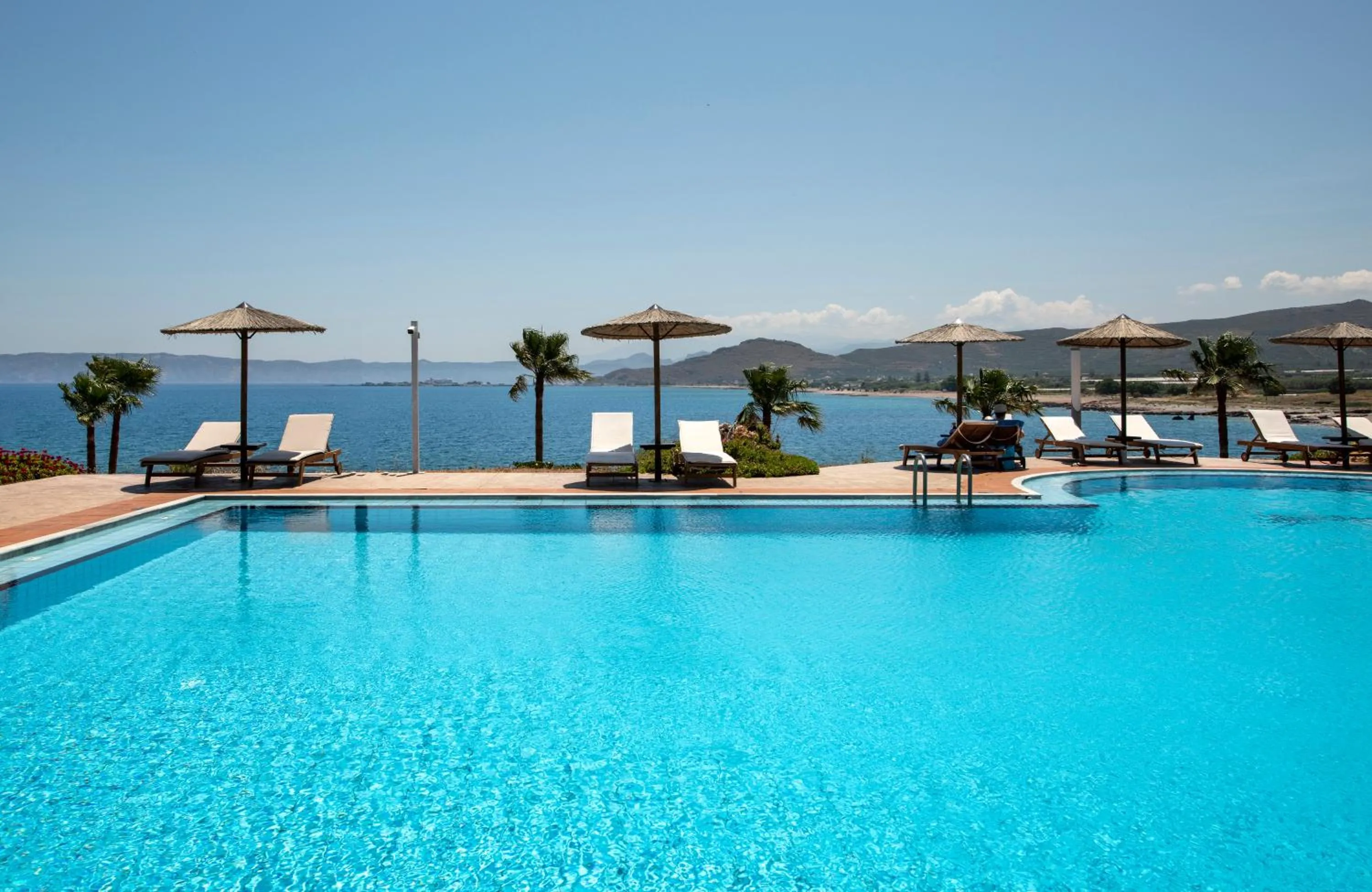 Pool view in Balos Beach