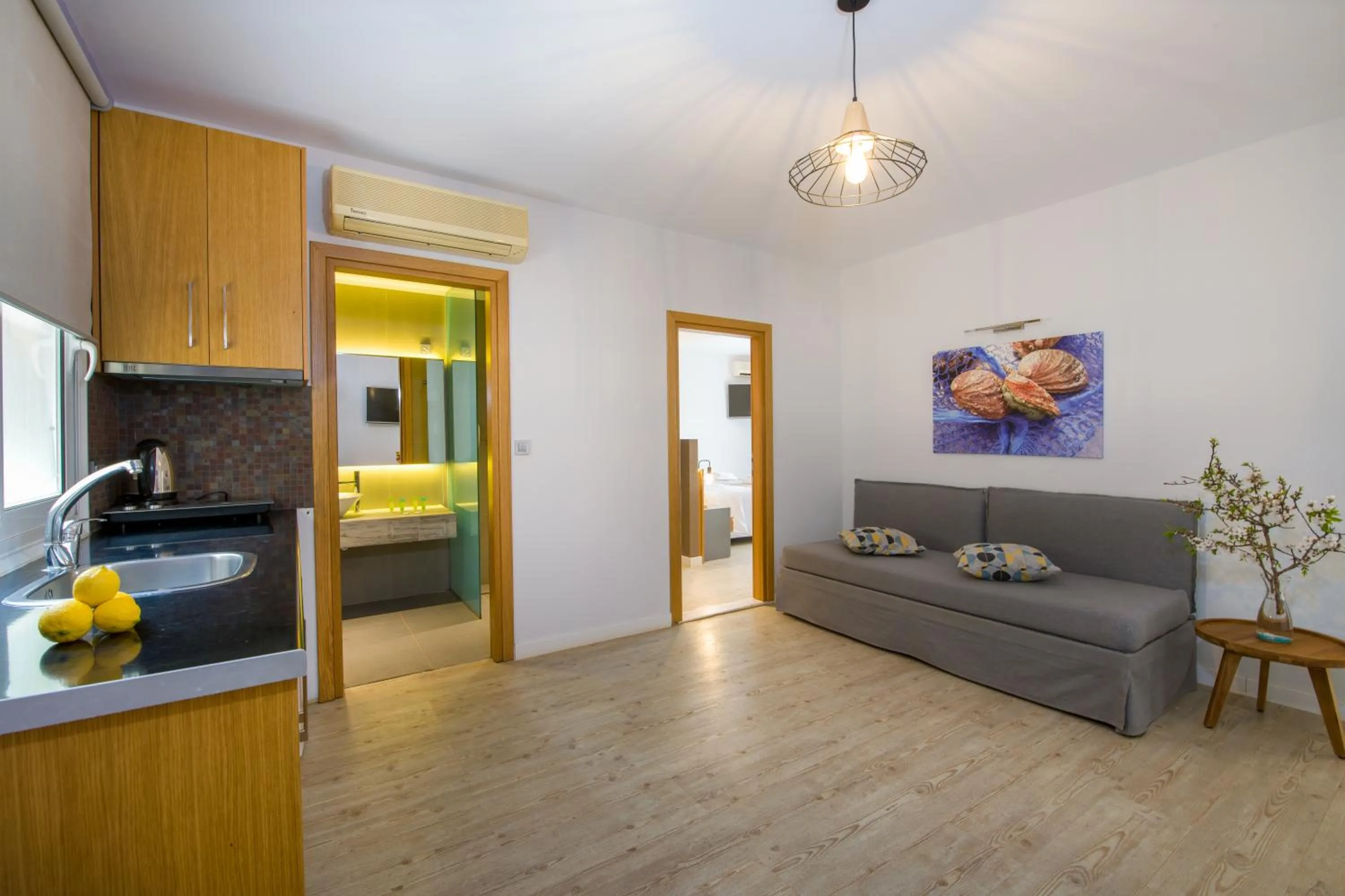 Kitchen or kitchenette in Balos Beach