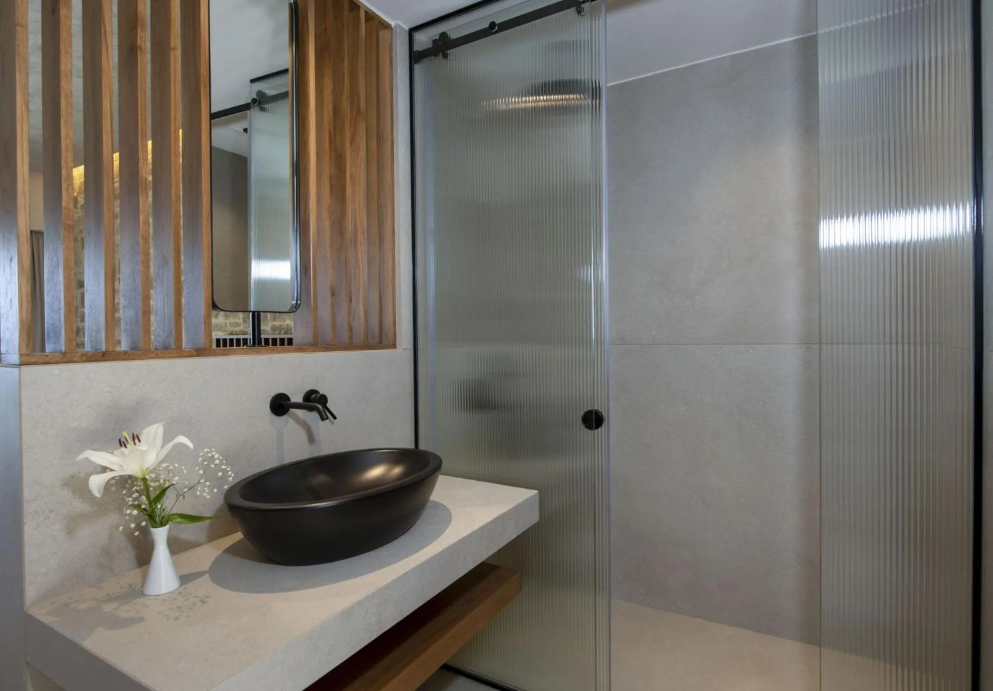 Shower in Balos Beach