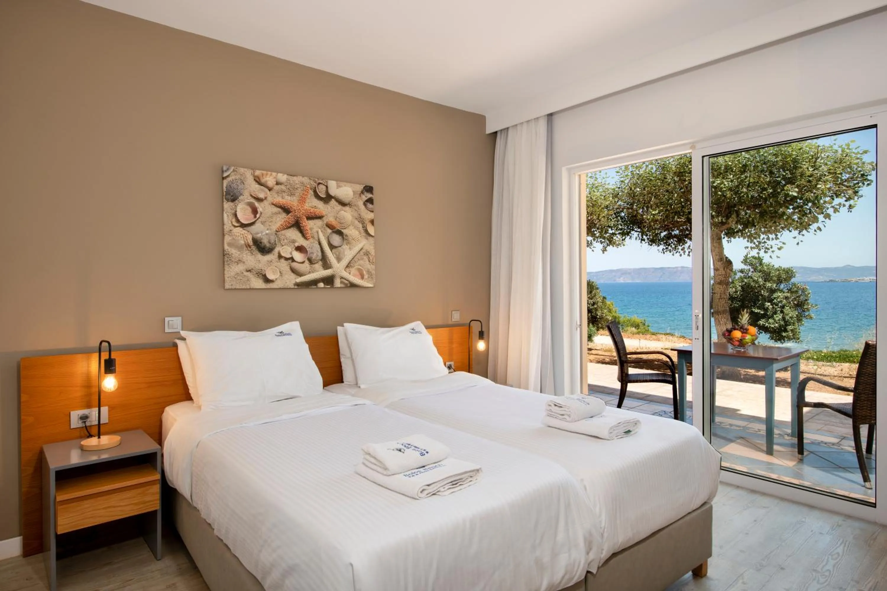 Natural landscape in Balos Beach