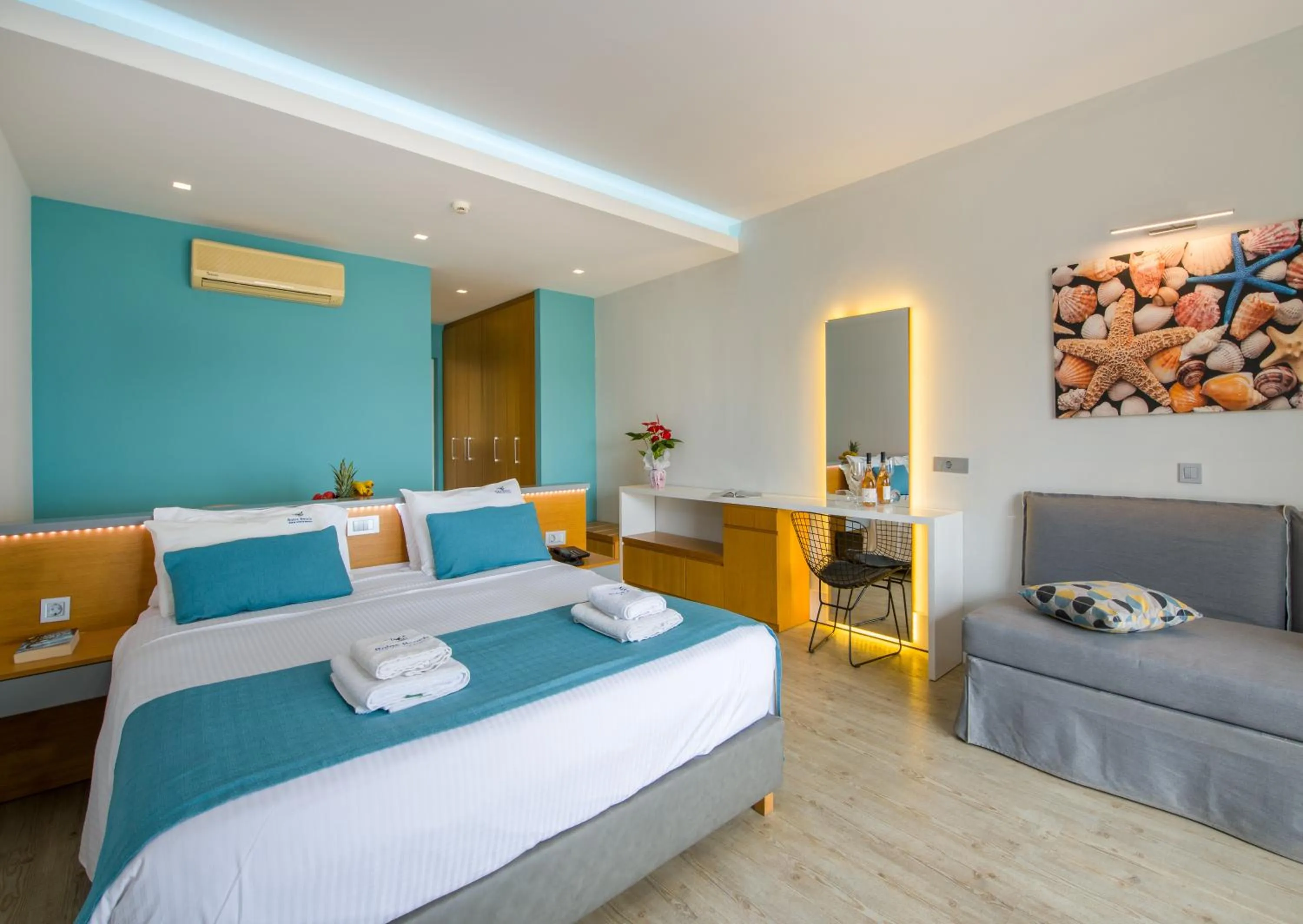 Bedroom in Balos Beach