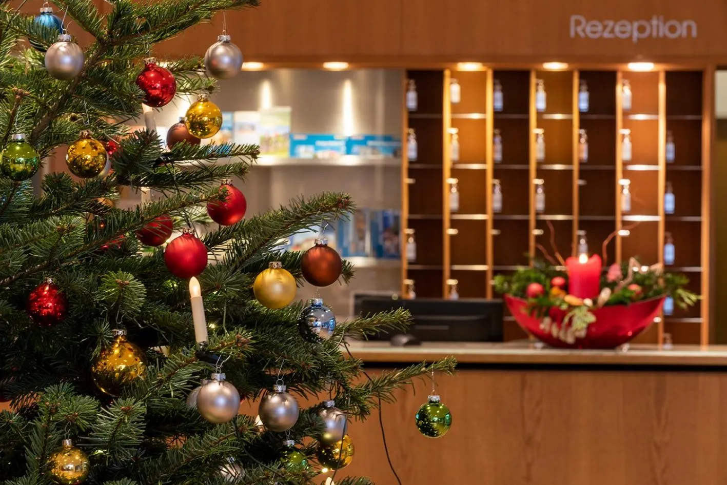 Lobby or reception in Hotel Aquino Berlin
