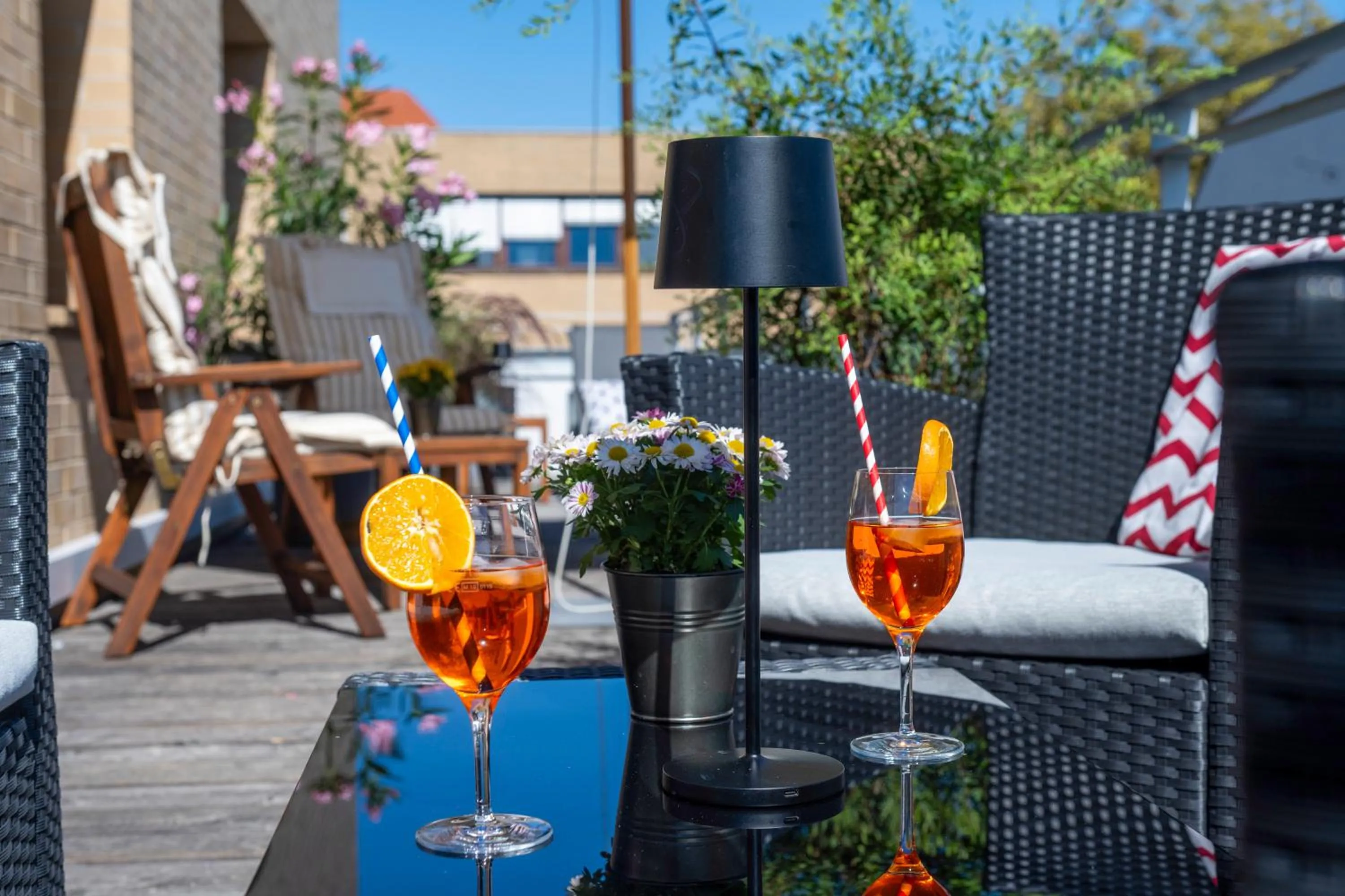 Balcony/Terrace in Hotel Aquino Berlin