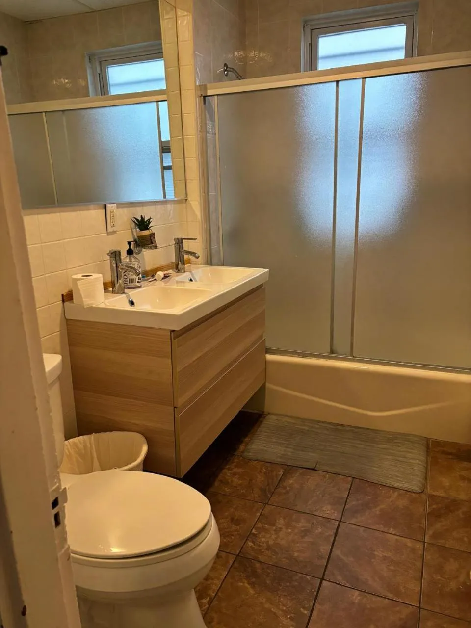 Bathroom in Boston Homestel