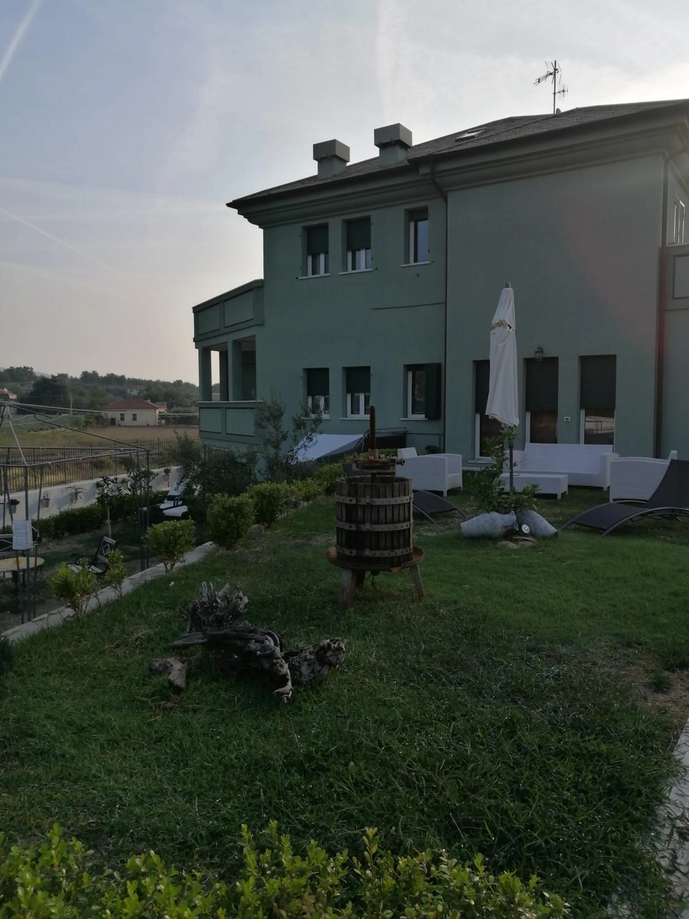 Bird's eye view in Villamir B&B