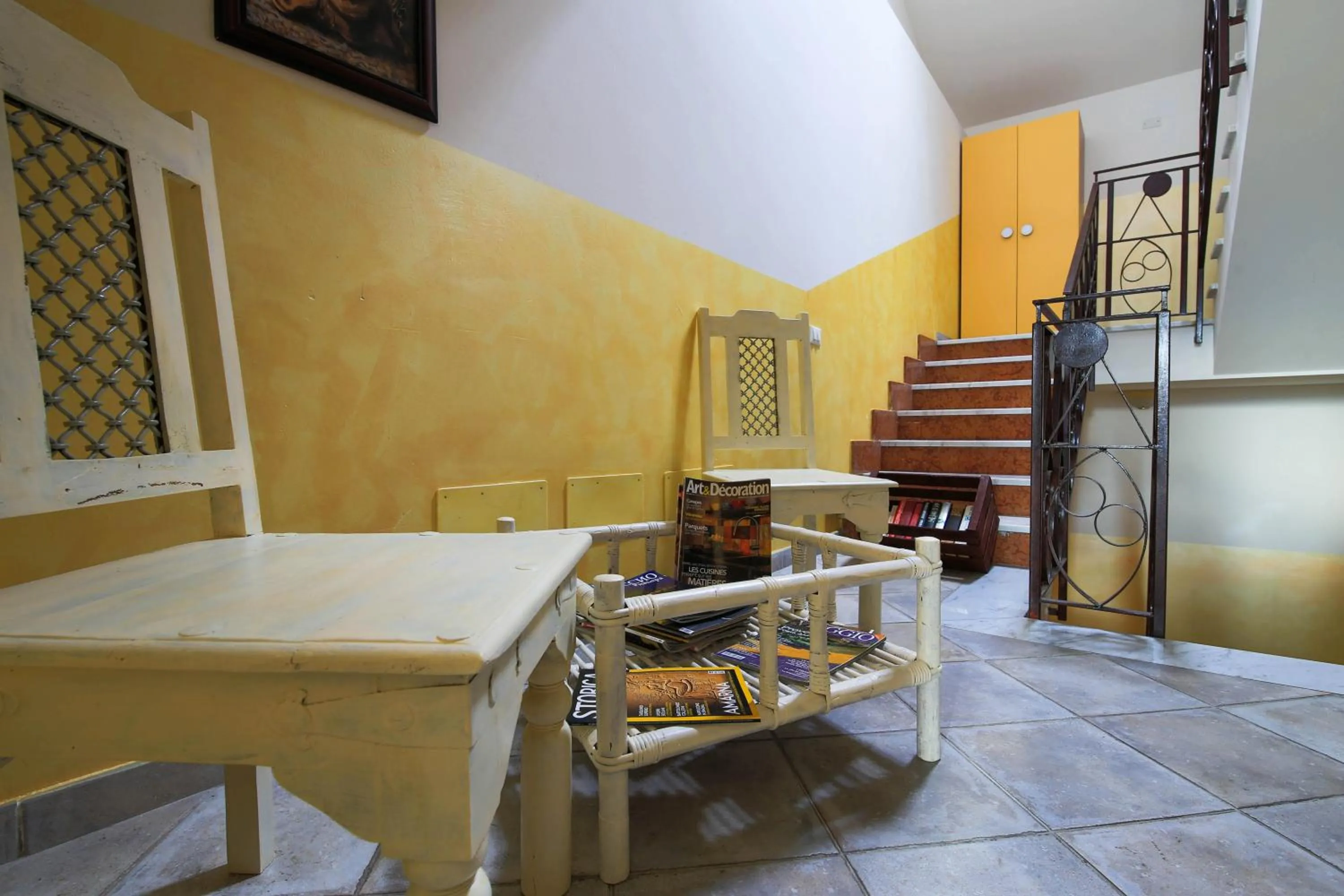 Decorative detail in Villamir B&B