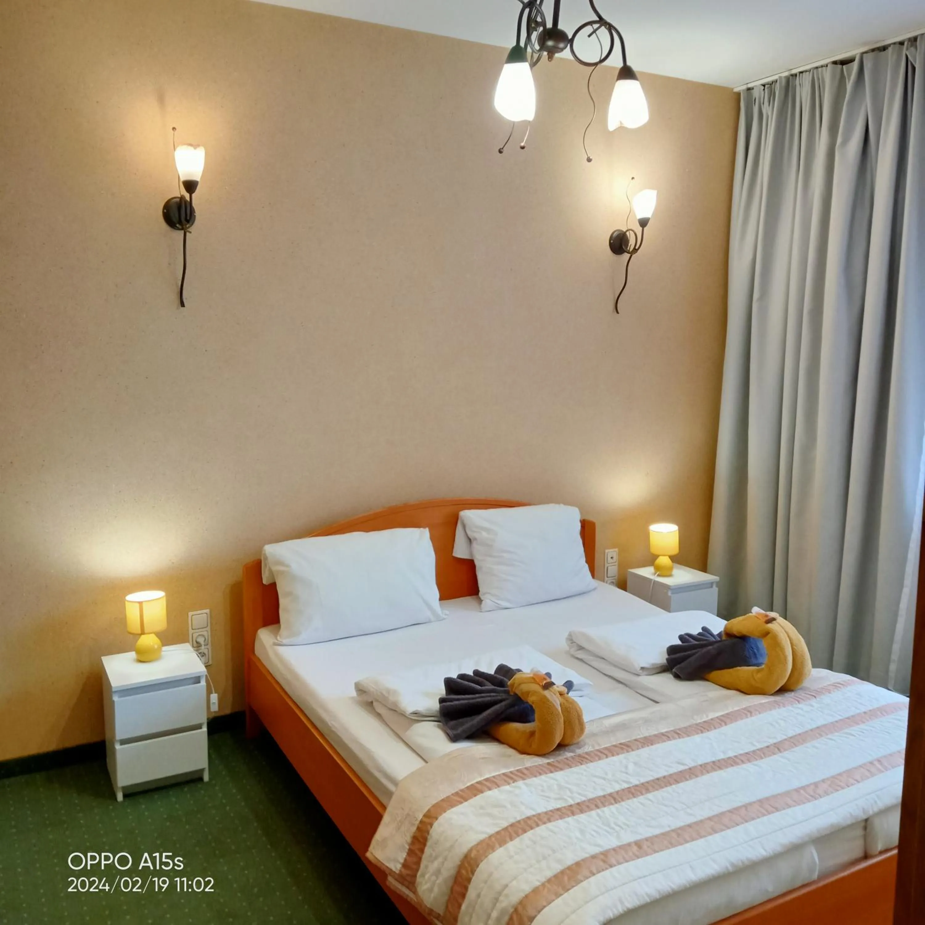 Bed in Hotel Miodowy