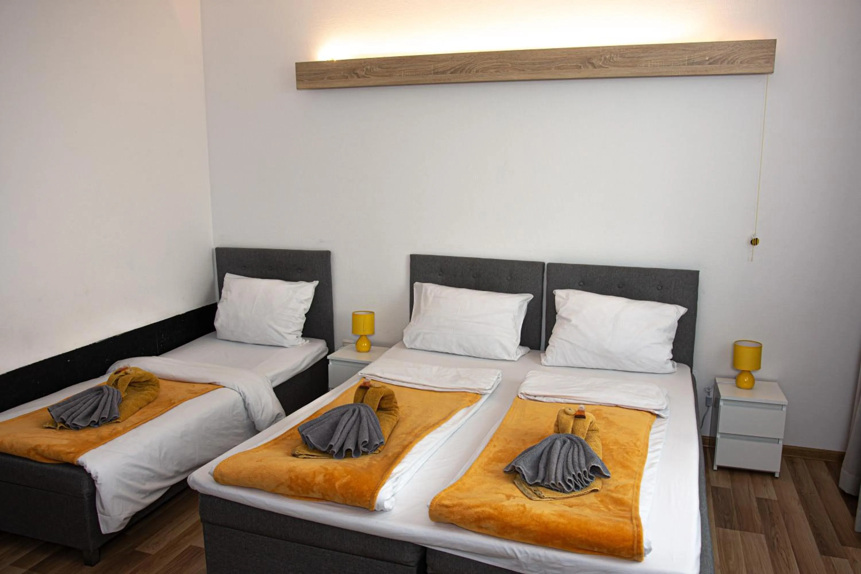 Bed in Hotel Miodowy