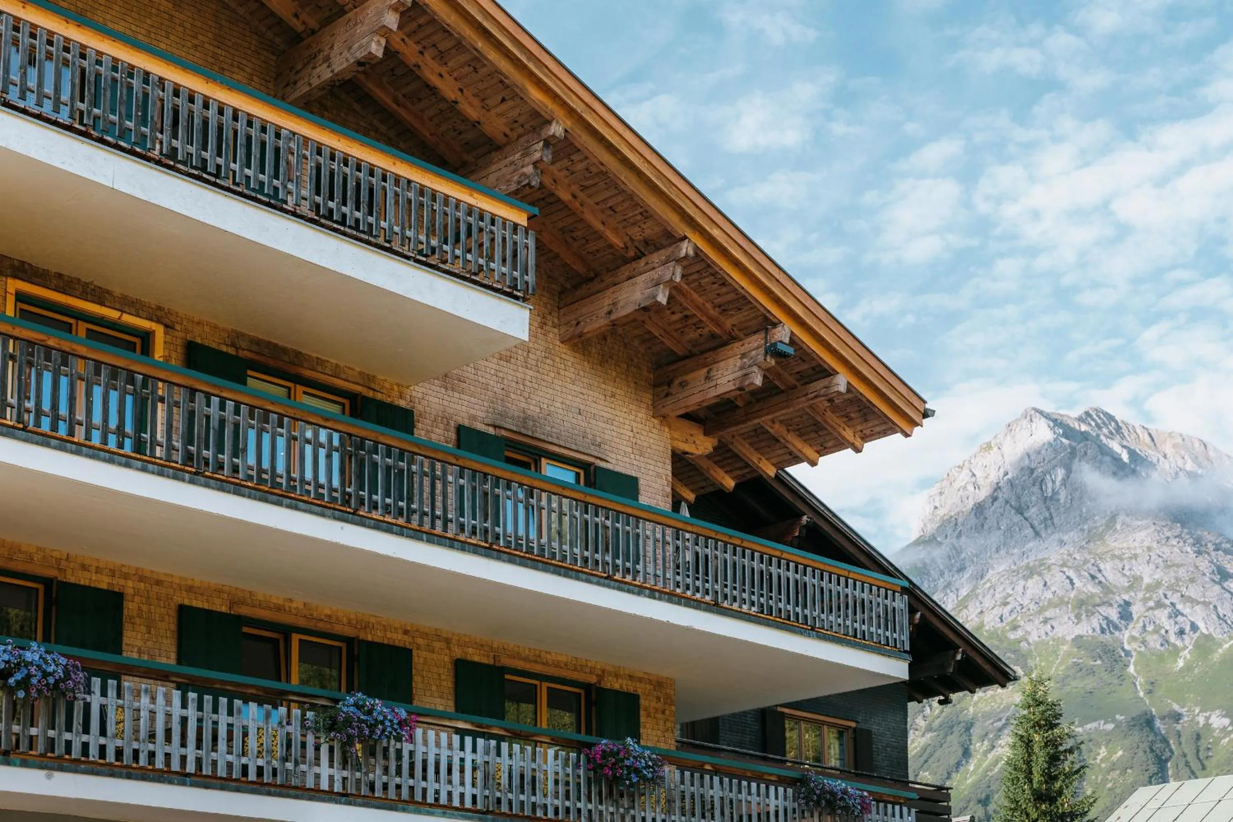 Property building in Anthony´s Alpin Hotel Garni