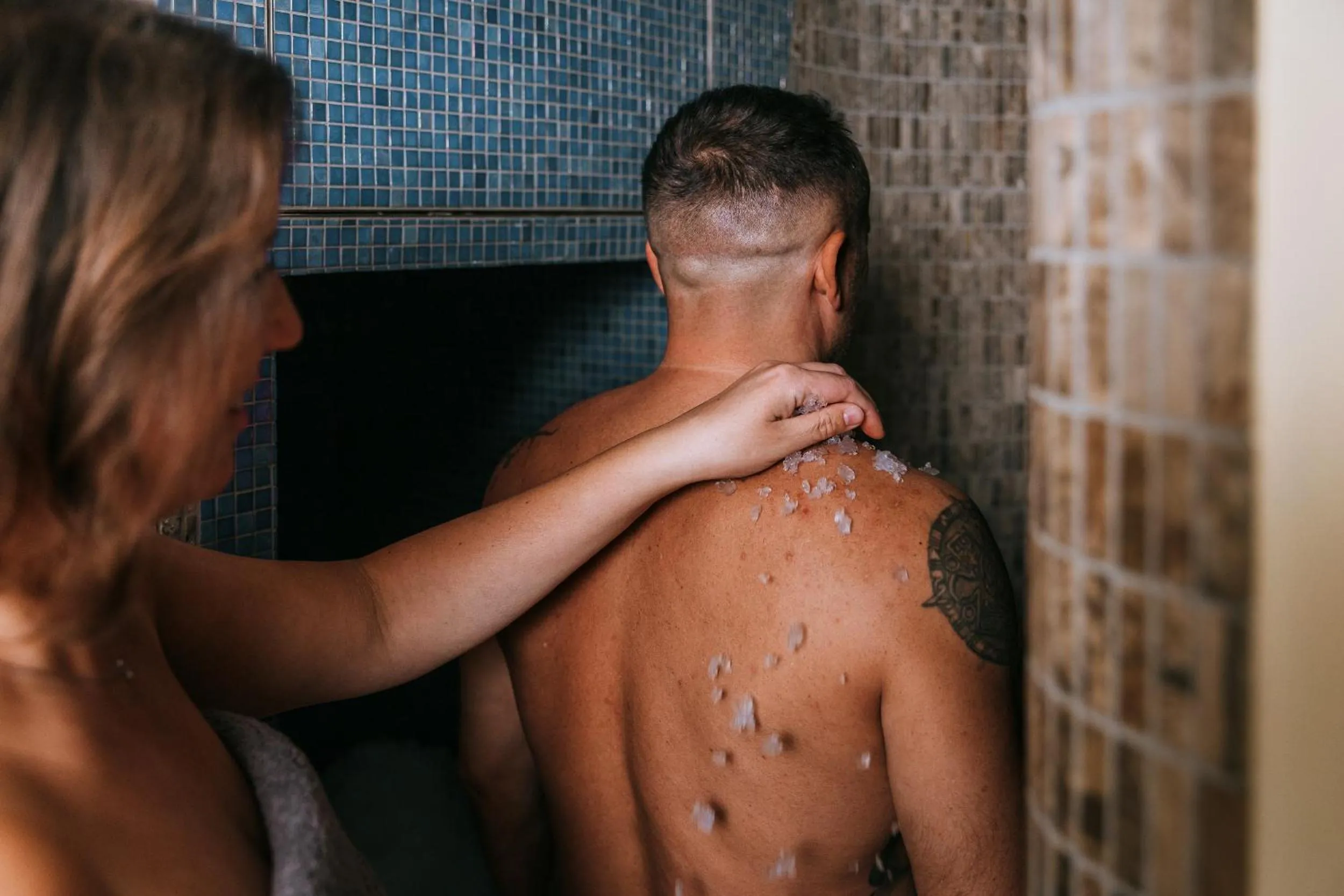 Spa and wellness centre/facilities in Anthony´s Alpin Hotel Garni