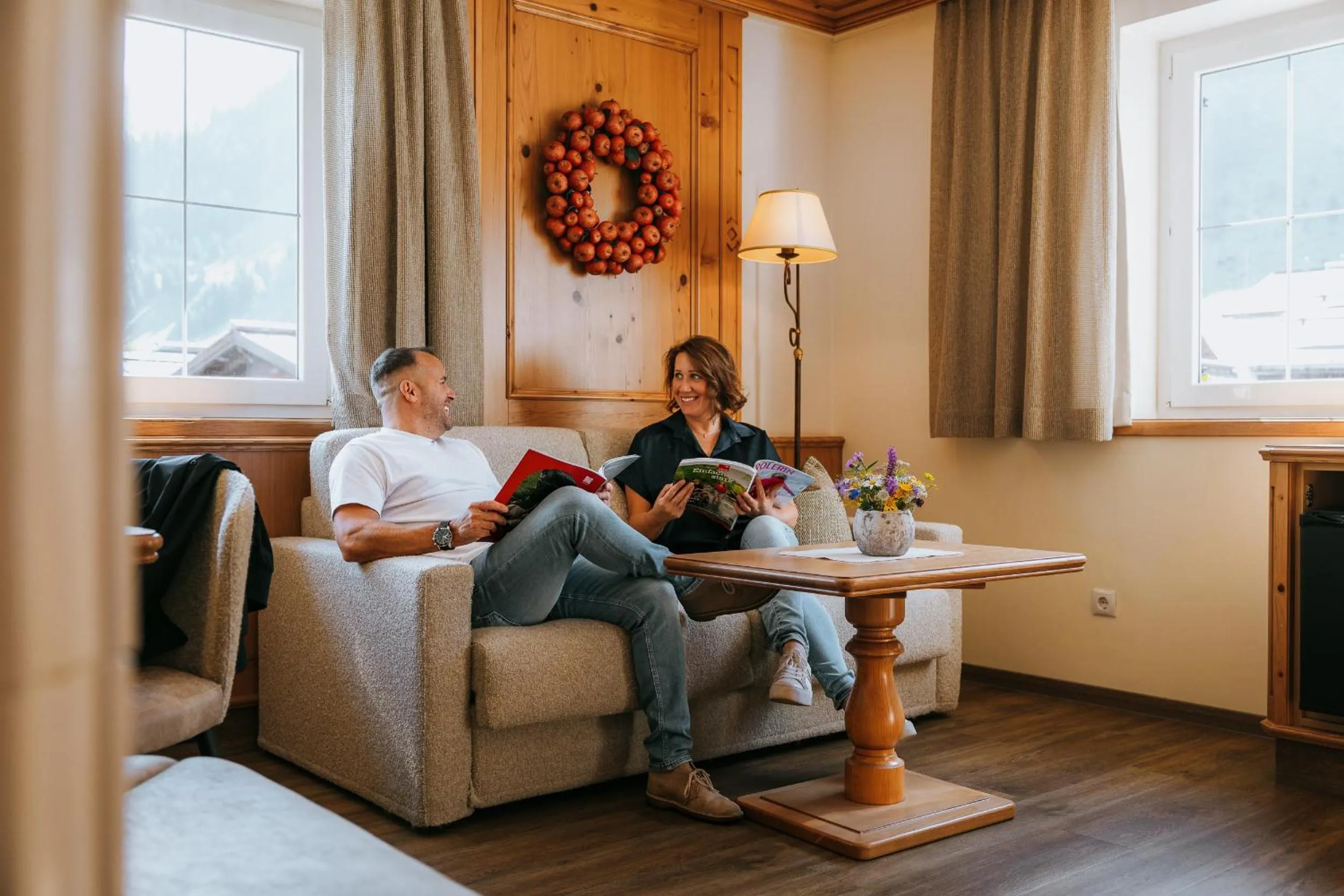 Seating area in Anthony´s Alpin Hotel Garni