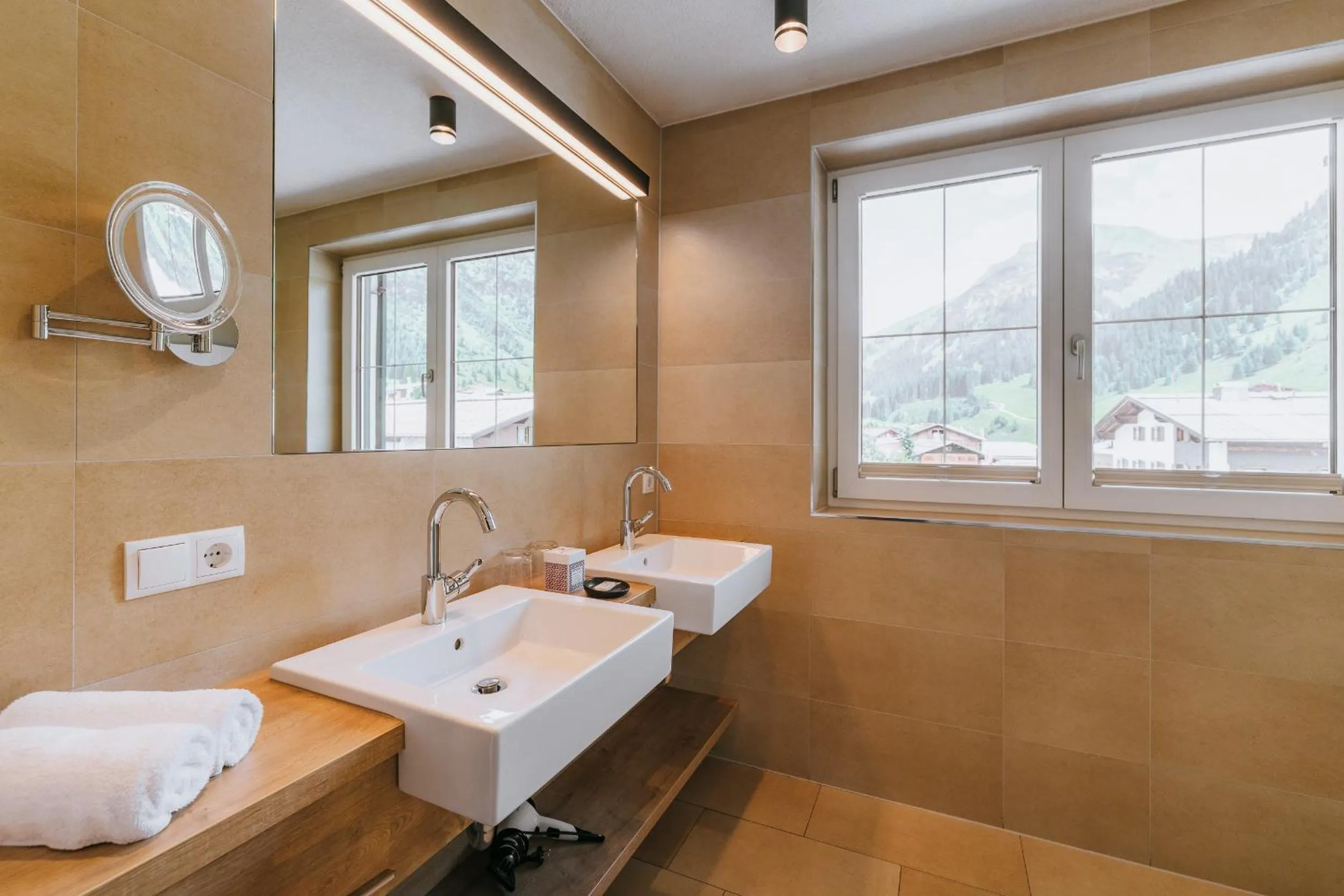 Bathroom in Anthony´s Alpin Hotel Garni