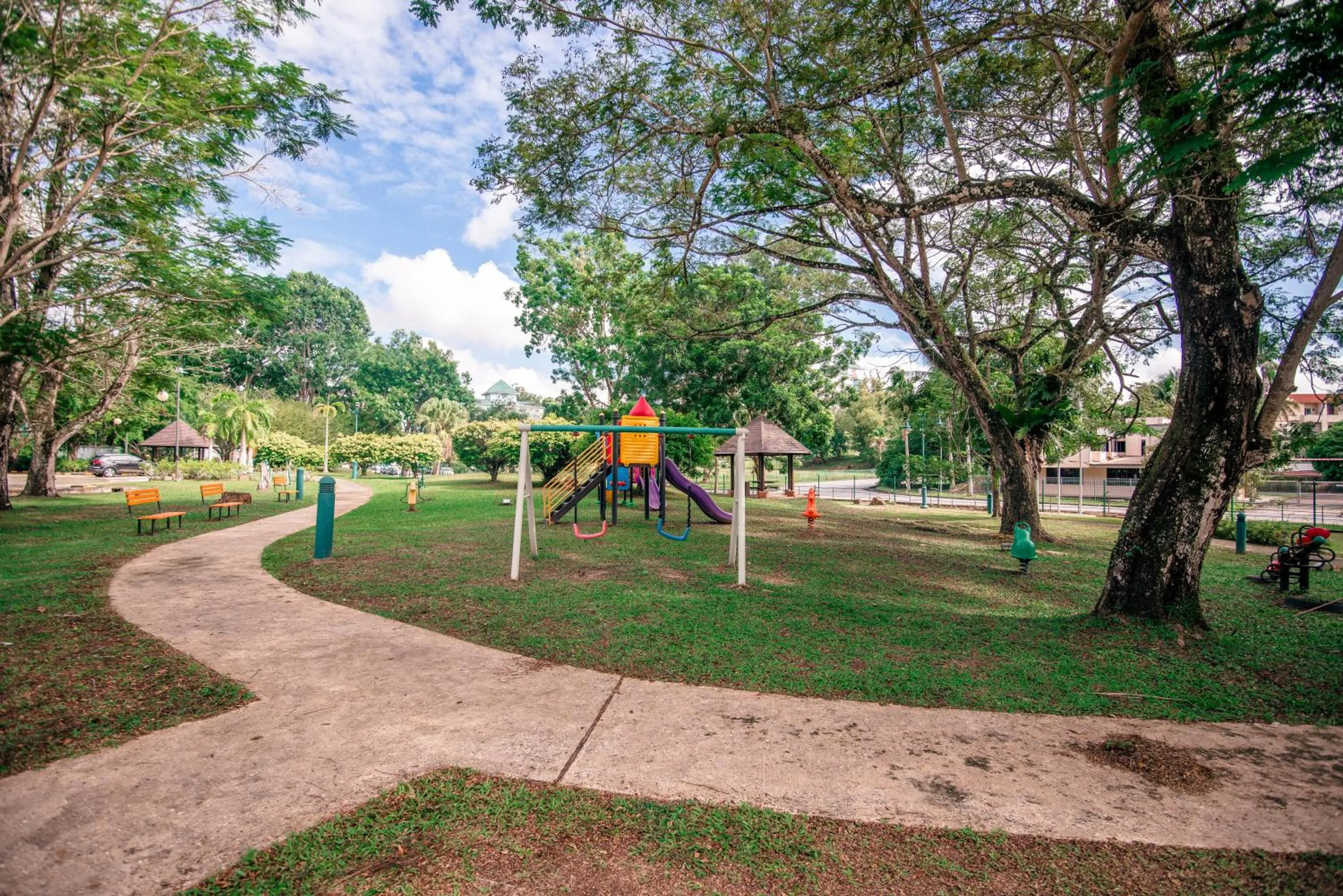 Children play ground in Rimbun Suites & Residences