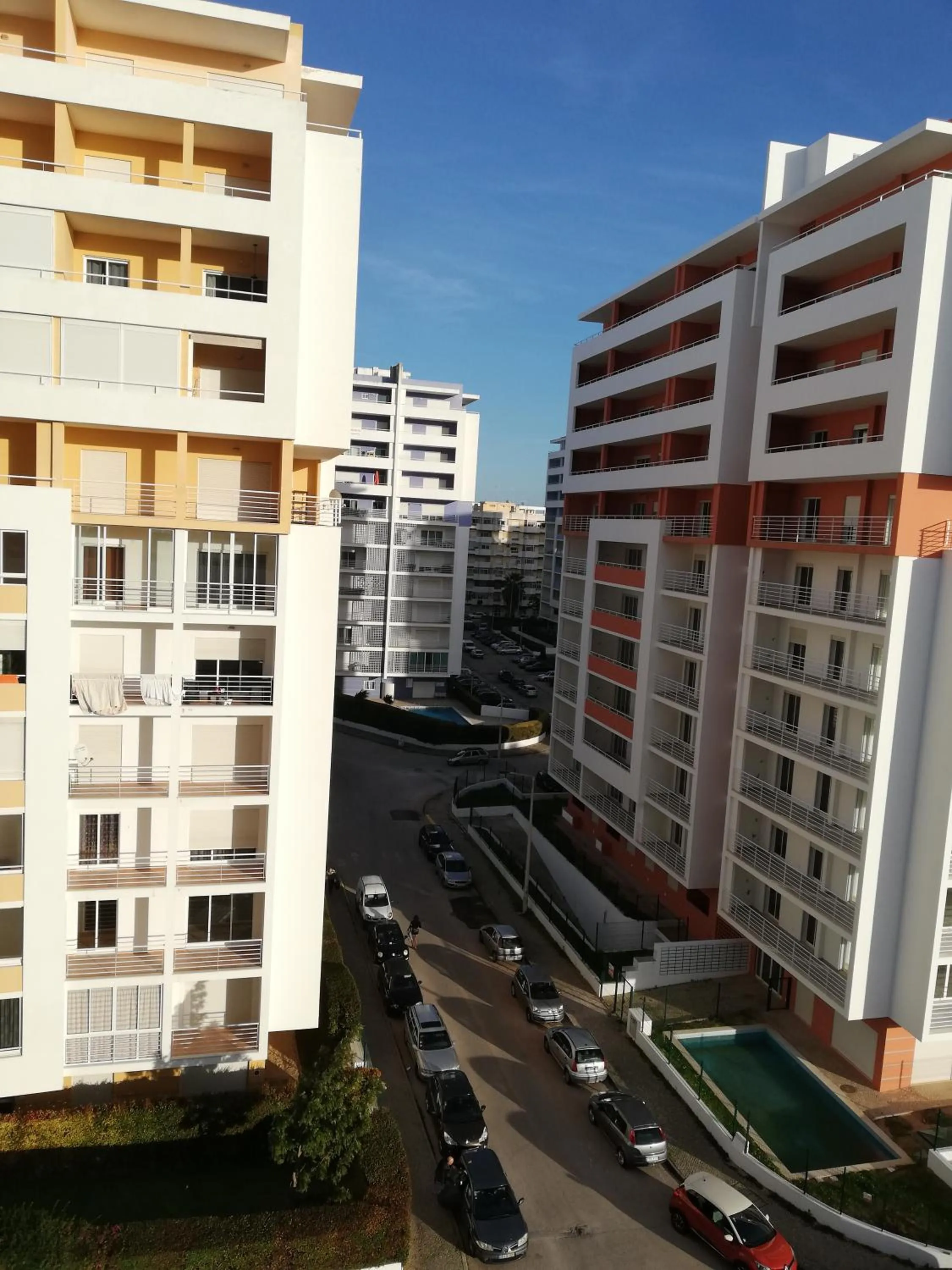 City view in Flamingo Apartment