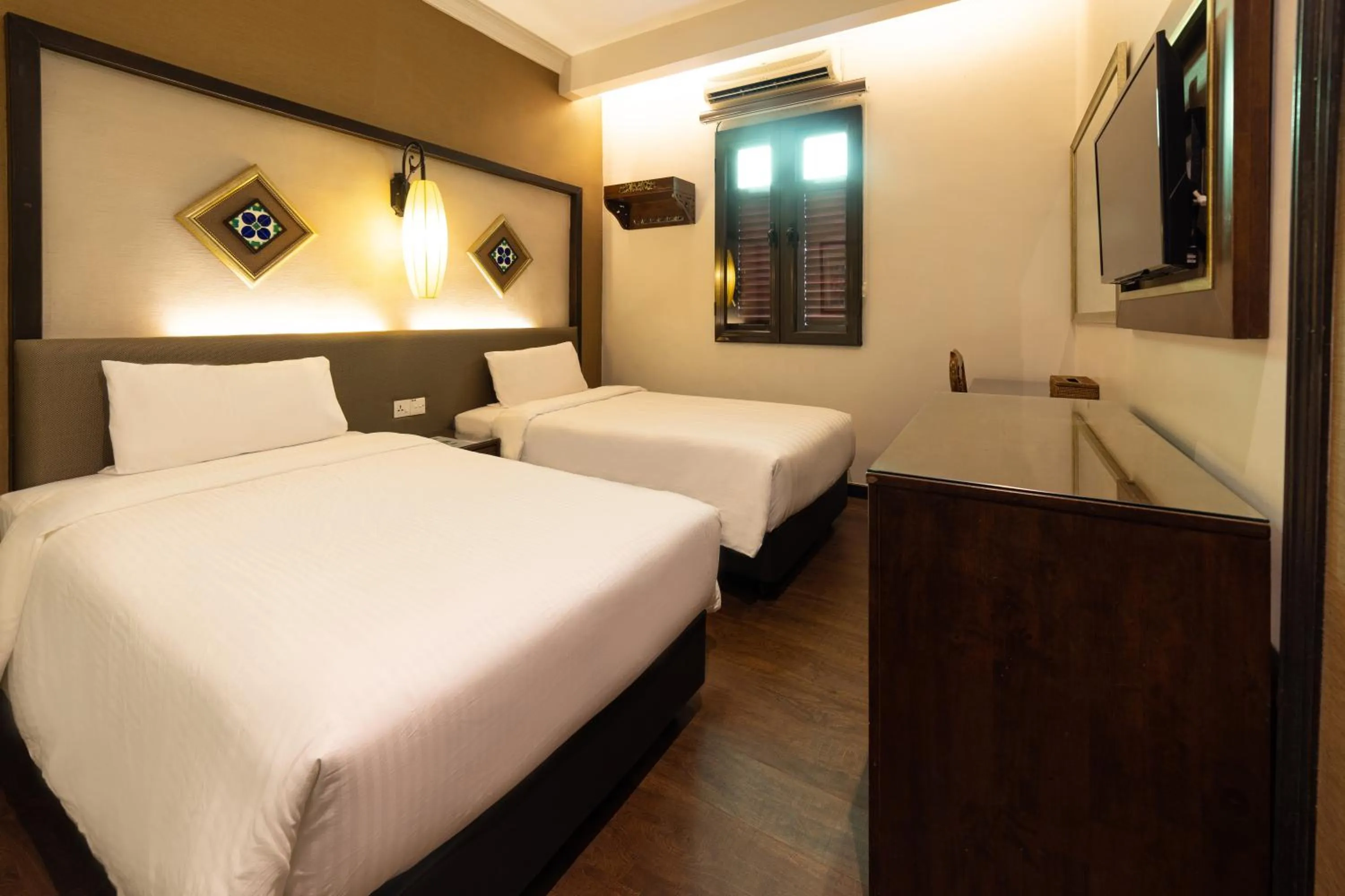 Bedroom, Bed in Hotel Puri Melaka