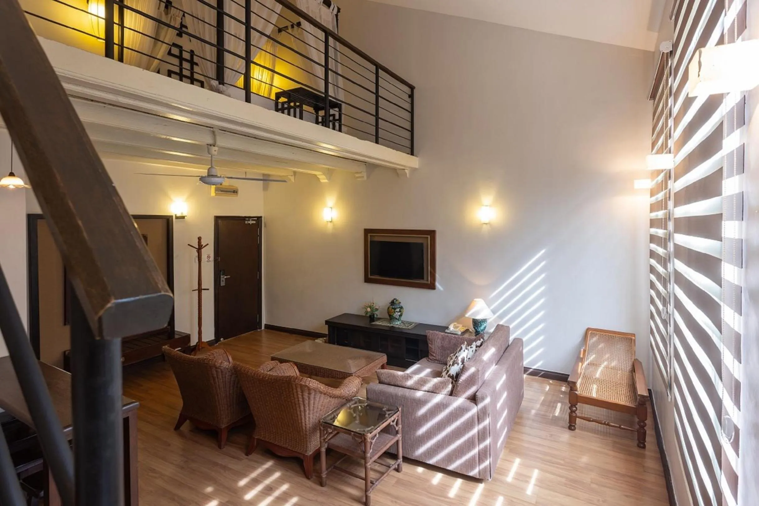 Living room in Hotel Puri Melaka