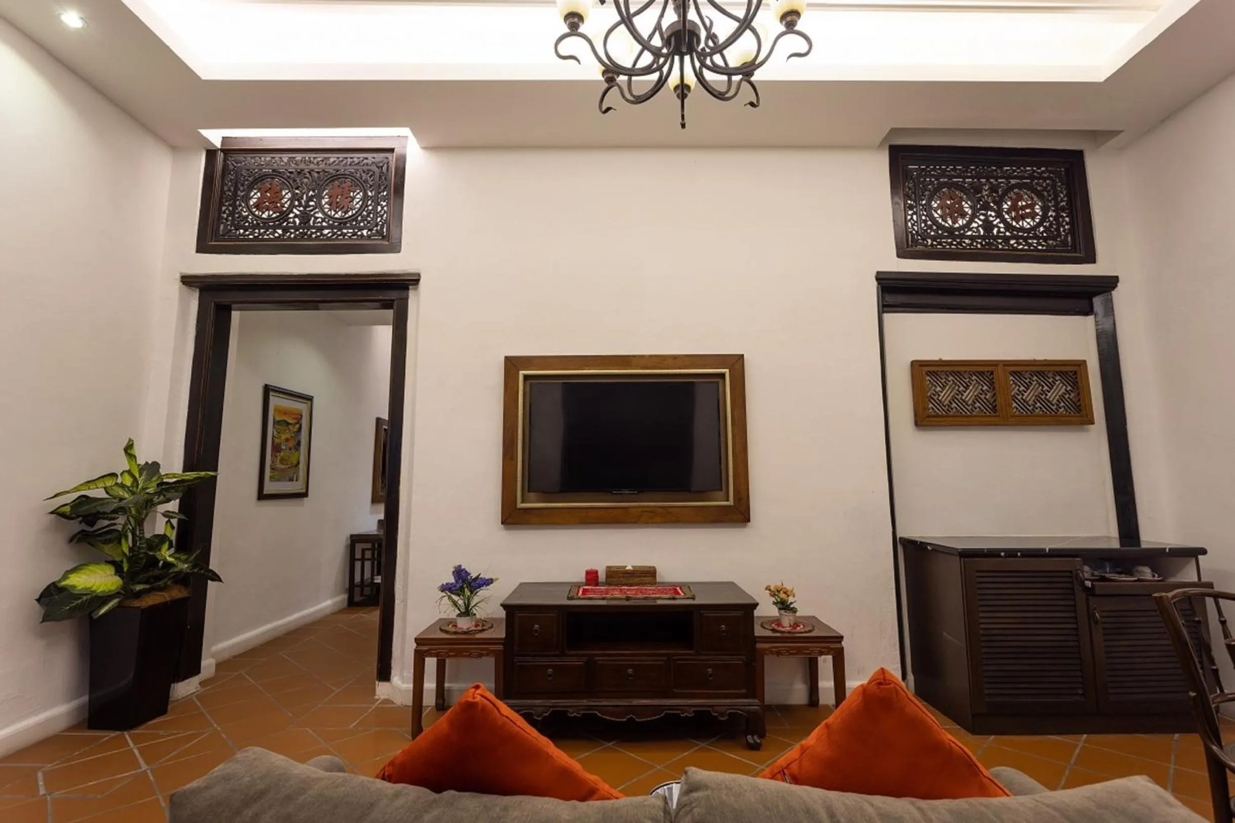 Seating area in Hotel Puri Melaka