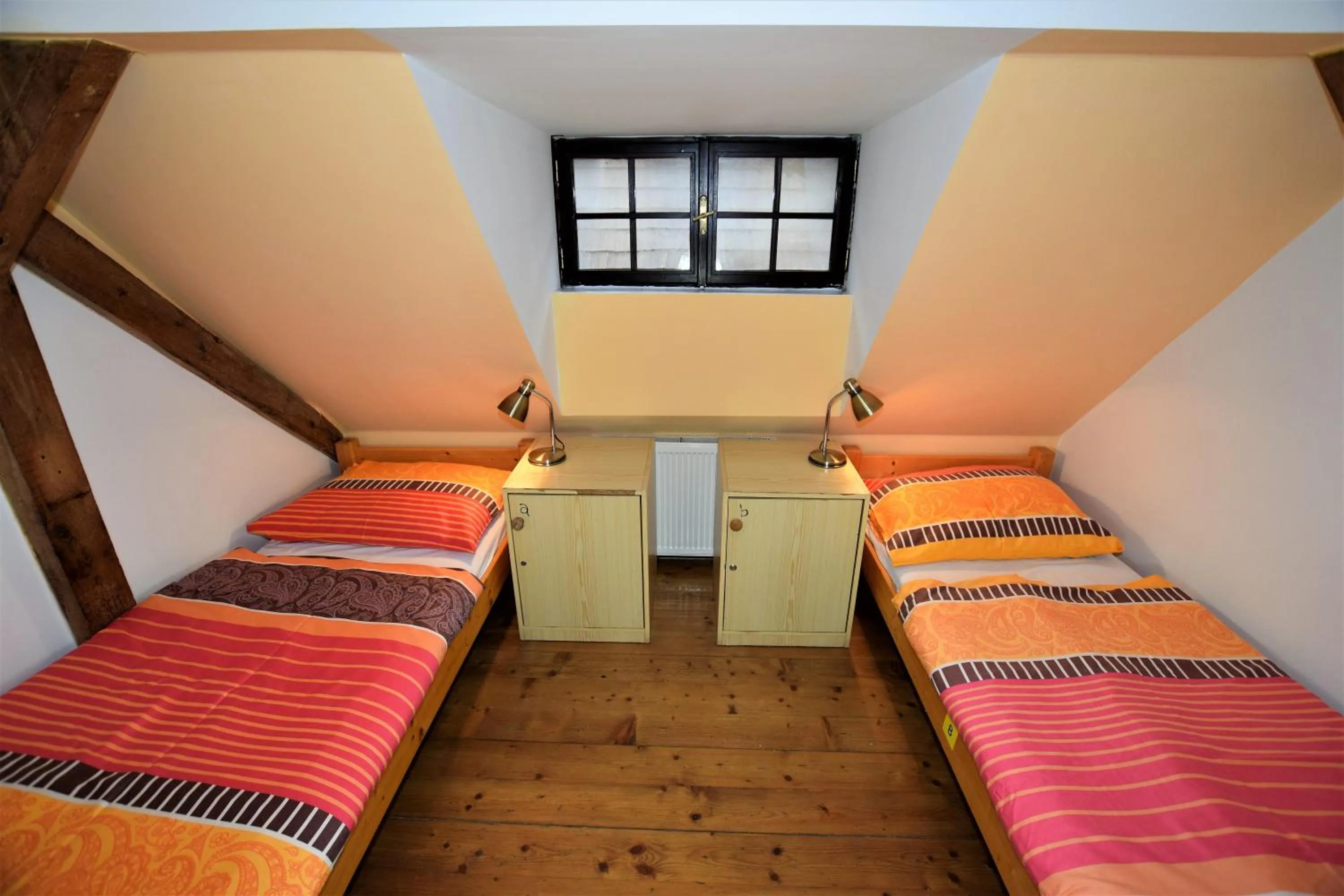 Double or Twin Room with Shared Bathroom in Travel Hostel