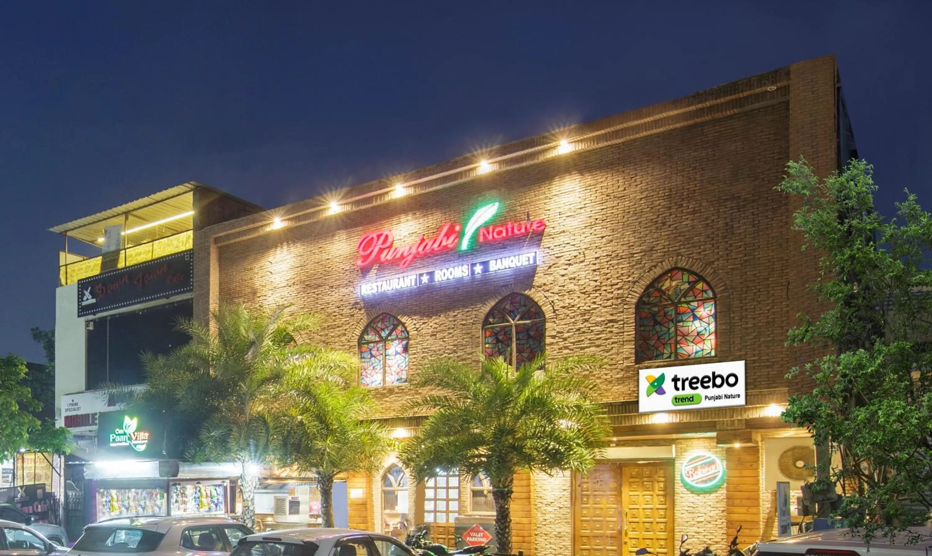Facade/entrance in Treebo Punjabi Nature Residency, Near Faridabad Railway Station
