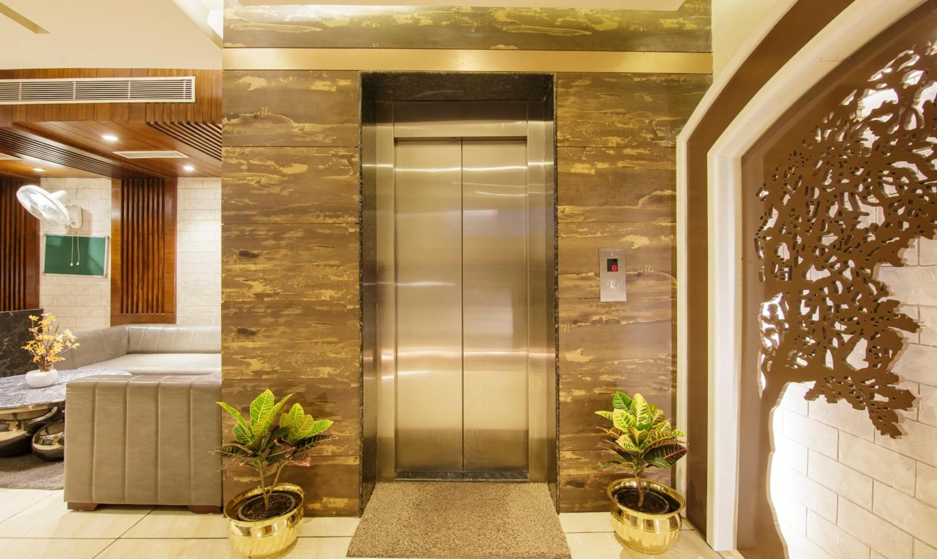 elevator in Treebo Punjabi Nature Residency, Near Faridabad Railway Station