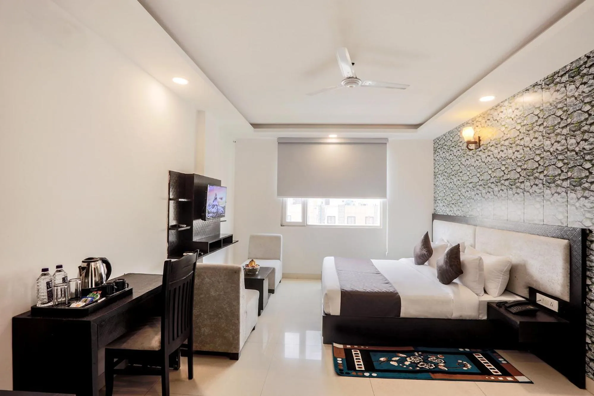 Bed in FabHotel Airport Zone Olive