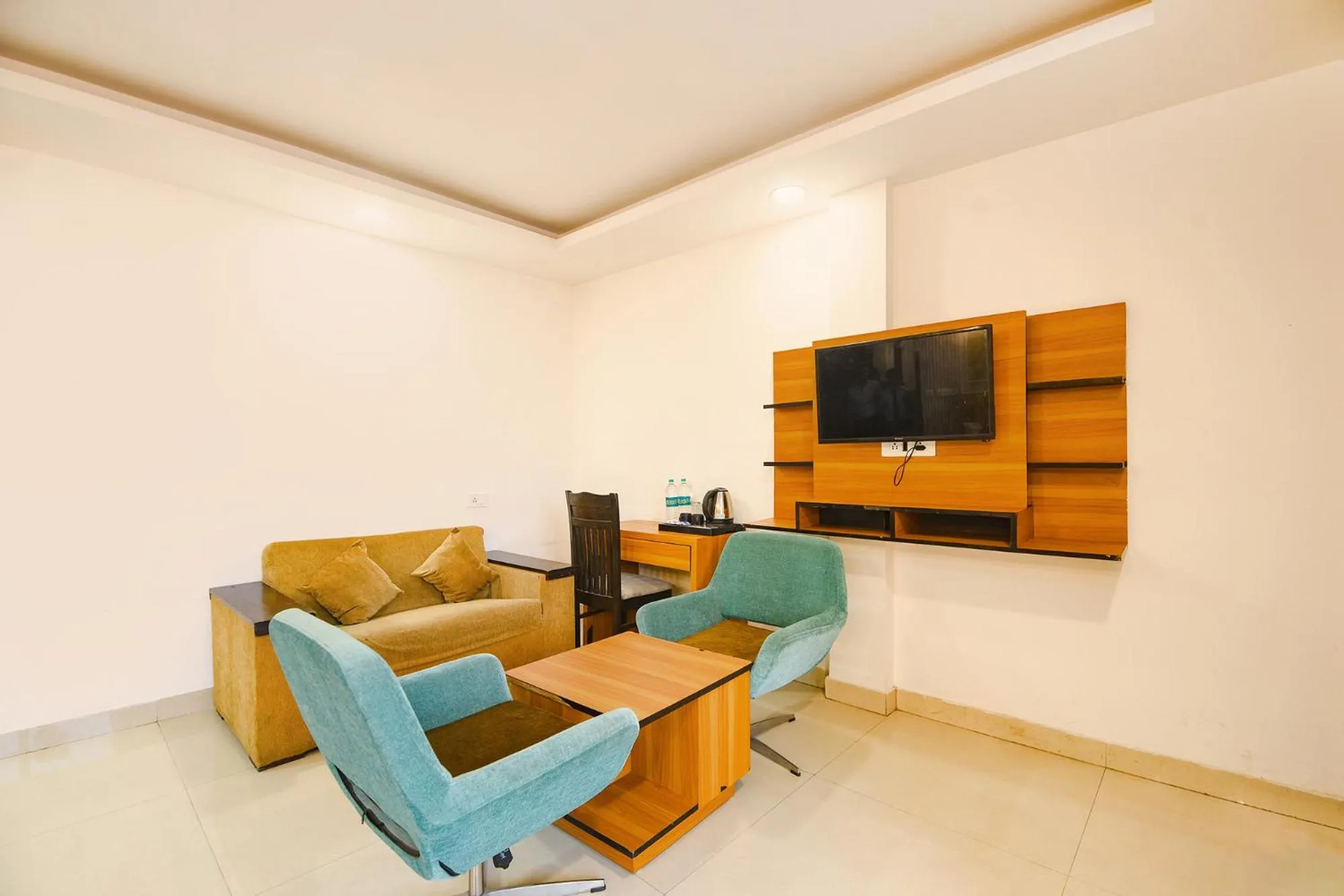 Seating area in FabHotel Airport Zone Olive