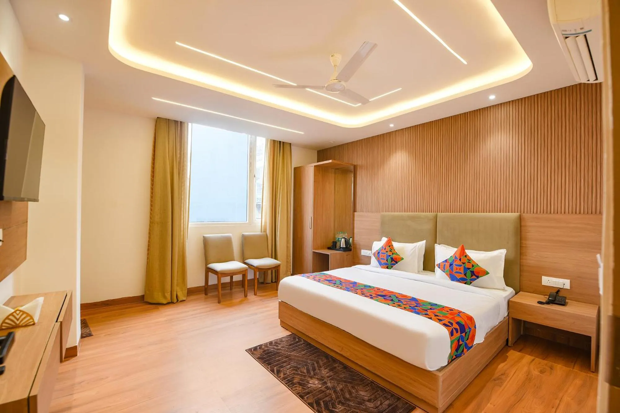 Bed in FabHotel Airport Zone Olive