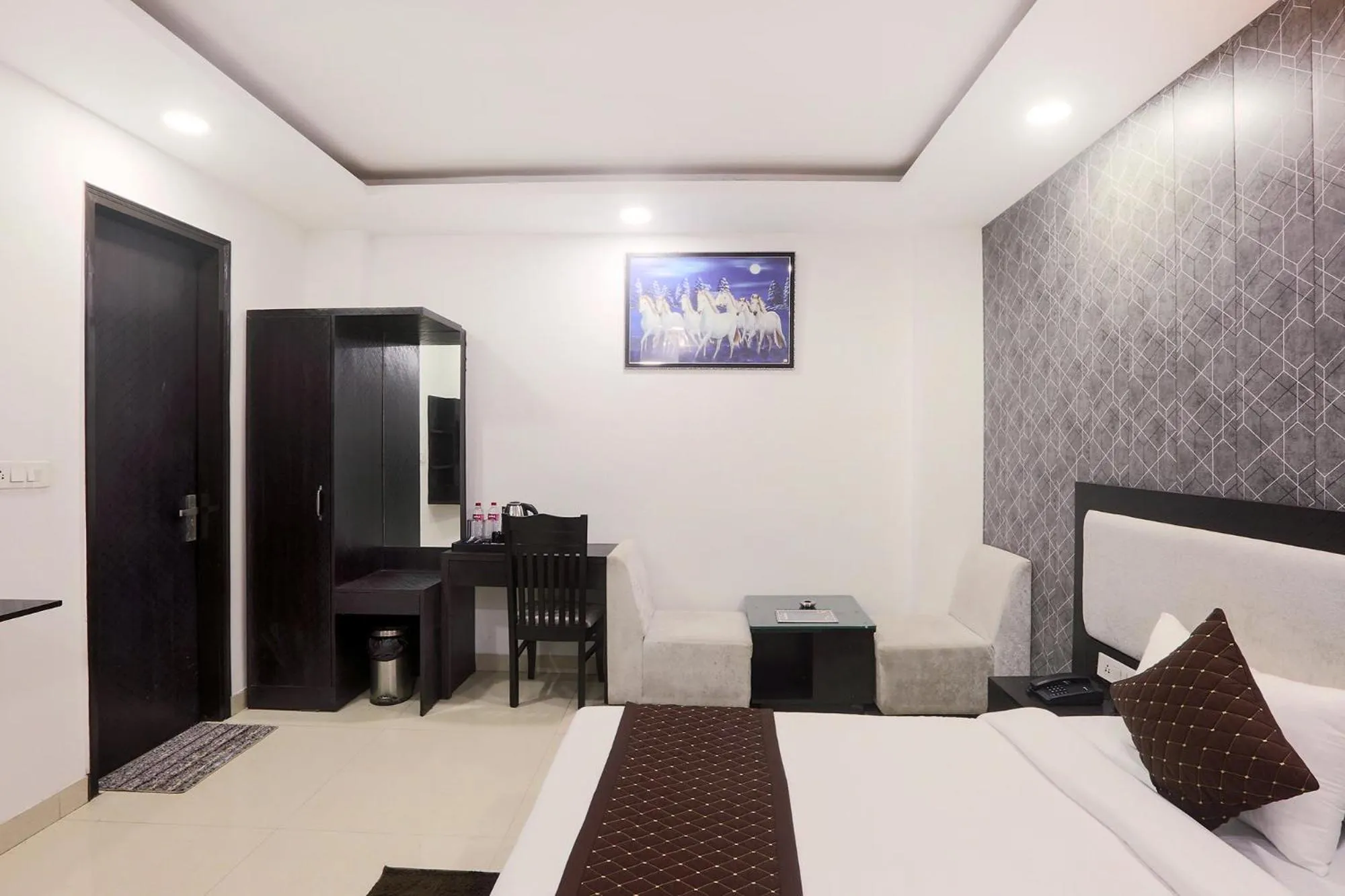 Bed in FabHotel Airport Zone Olive