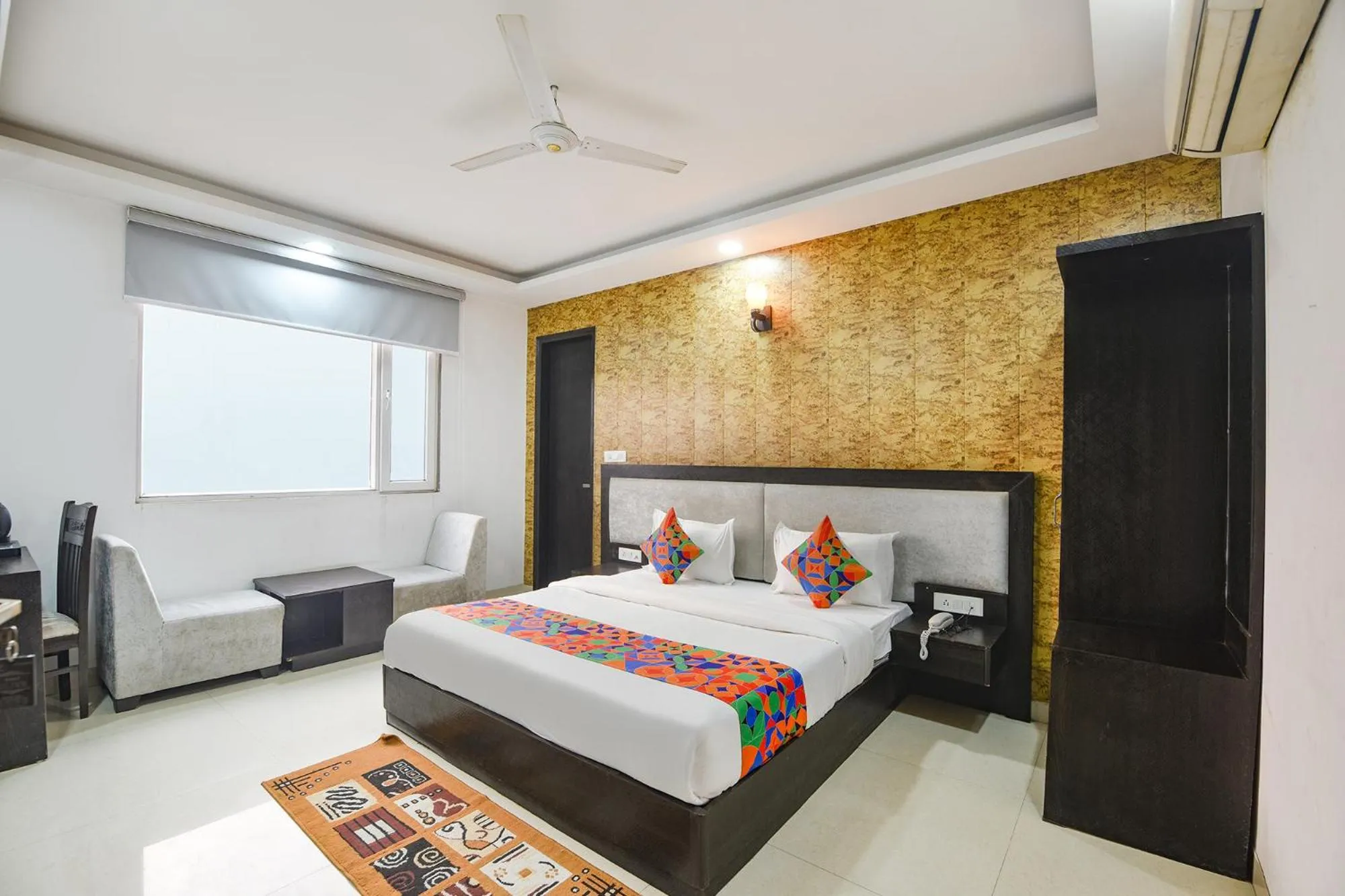 Bed in FabHotel Airport Zone Olive