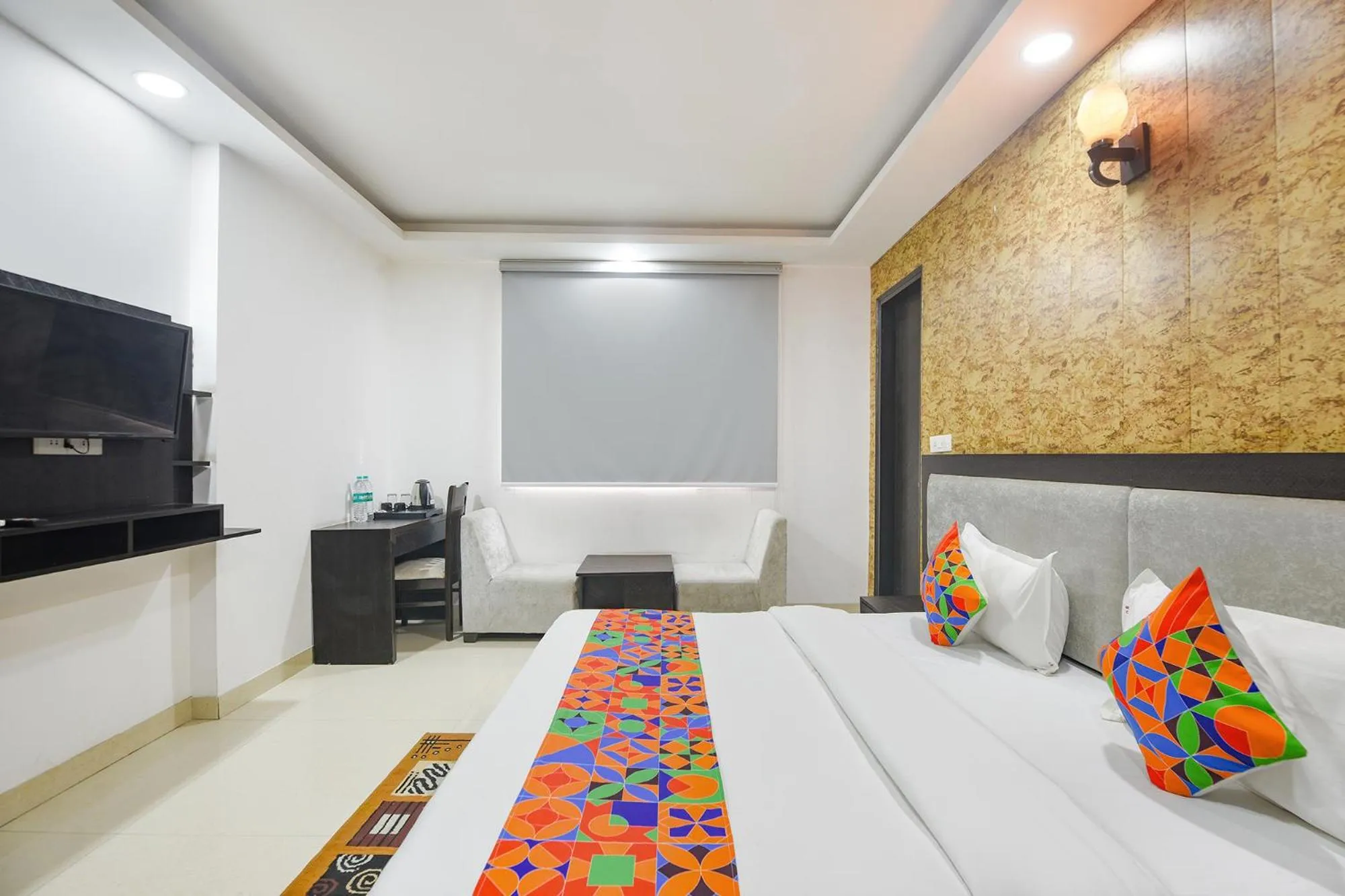 Bed in FabHotel Airport Zone Olive