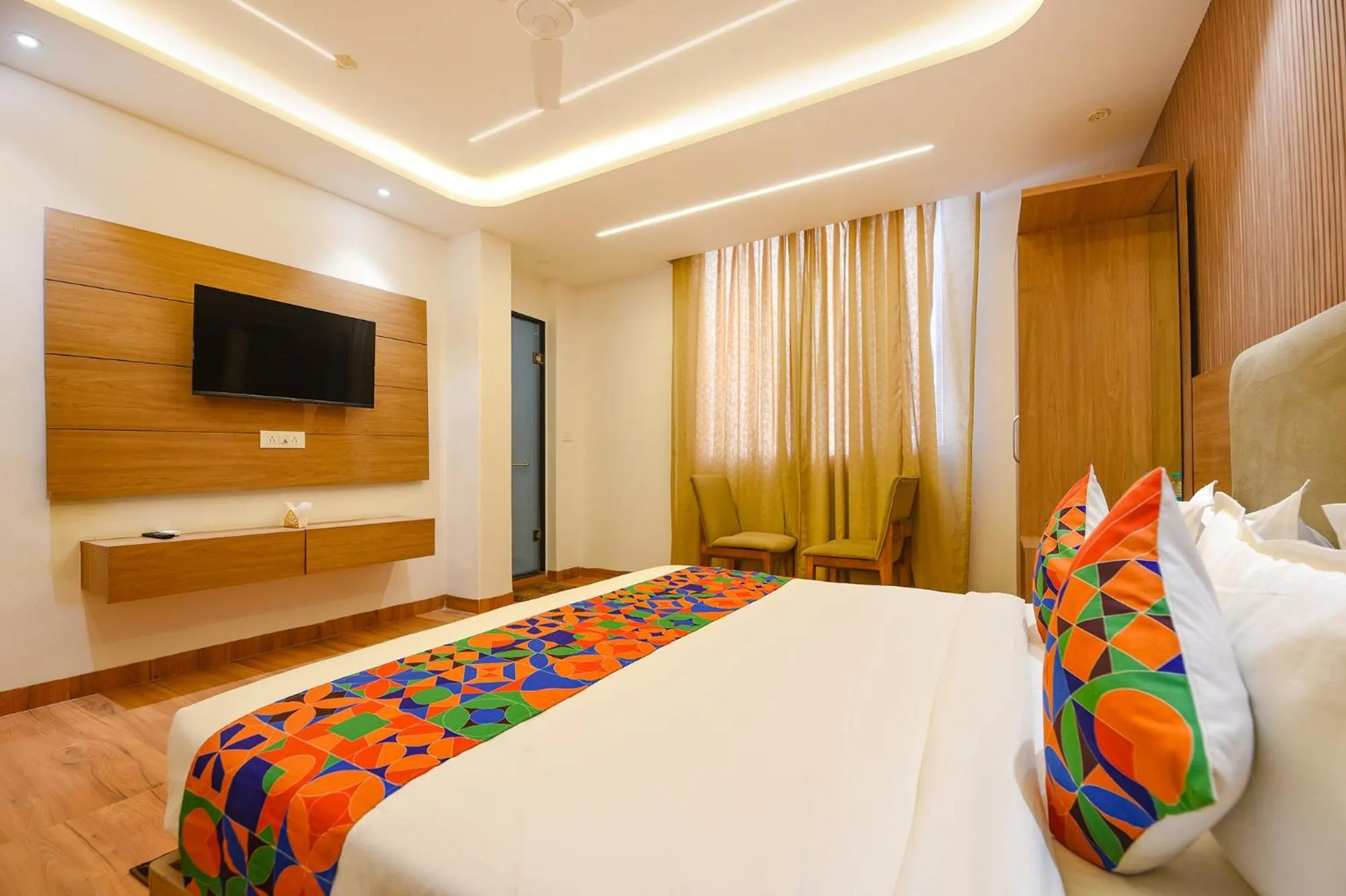 Bed in FabHotel Airport Zone Olive