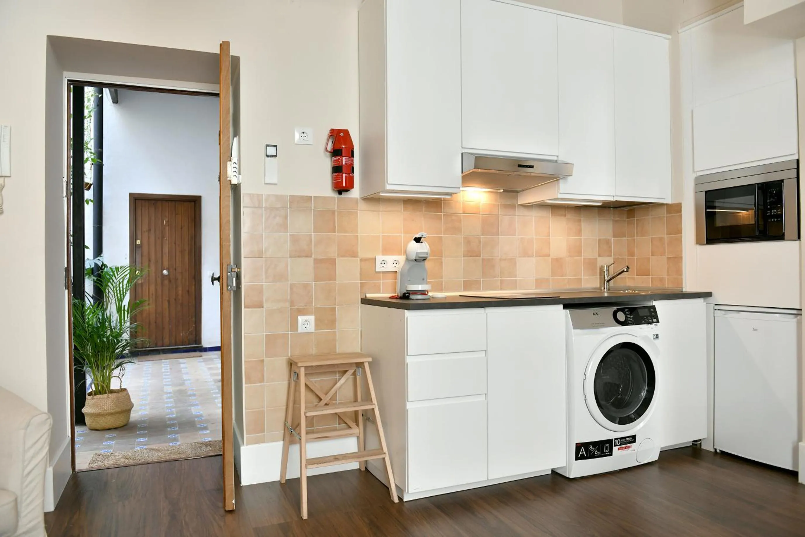 Kitchen or kitchenette in Apartamento Arenal